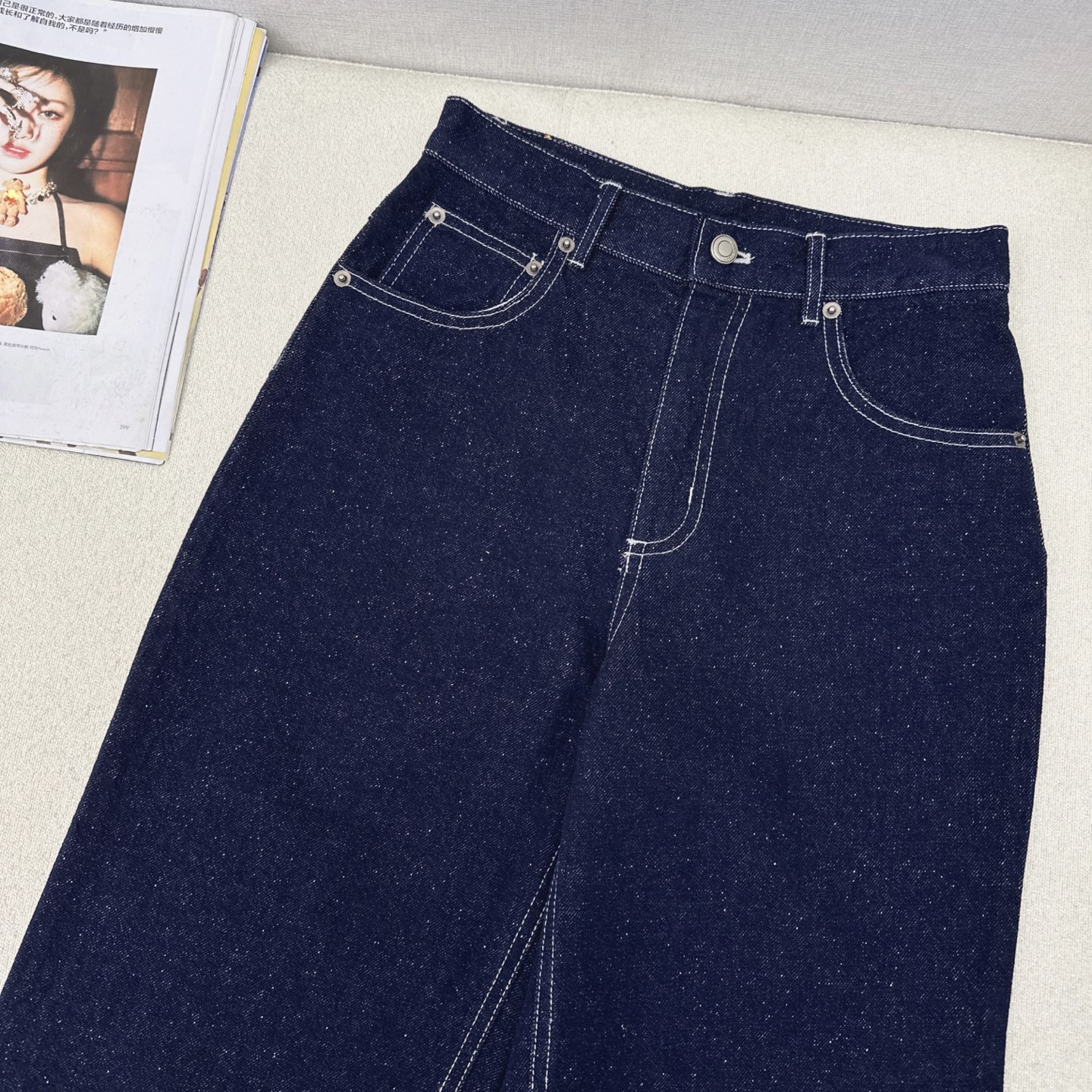 特价🉐️ ❗️现货齐码❗️不退不换❗️高级老钱风穿搭 lp🆕 25Ss————早春最新款帅气牛仔套装🖤立