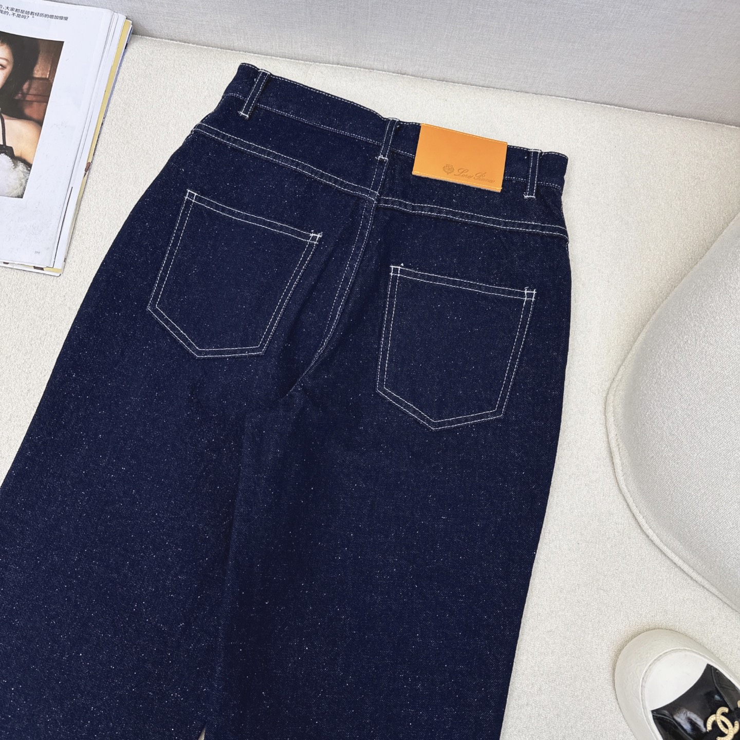 特价🉐️ ❗️现货齐码❗️不退不换❗️高级老钱风穿搭 lp🆕 25Ss————早春最新款帅气牛仔套装🖤立