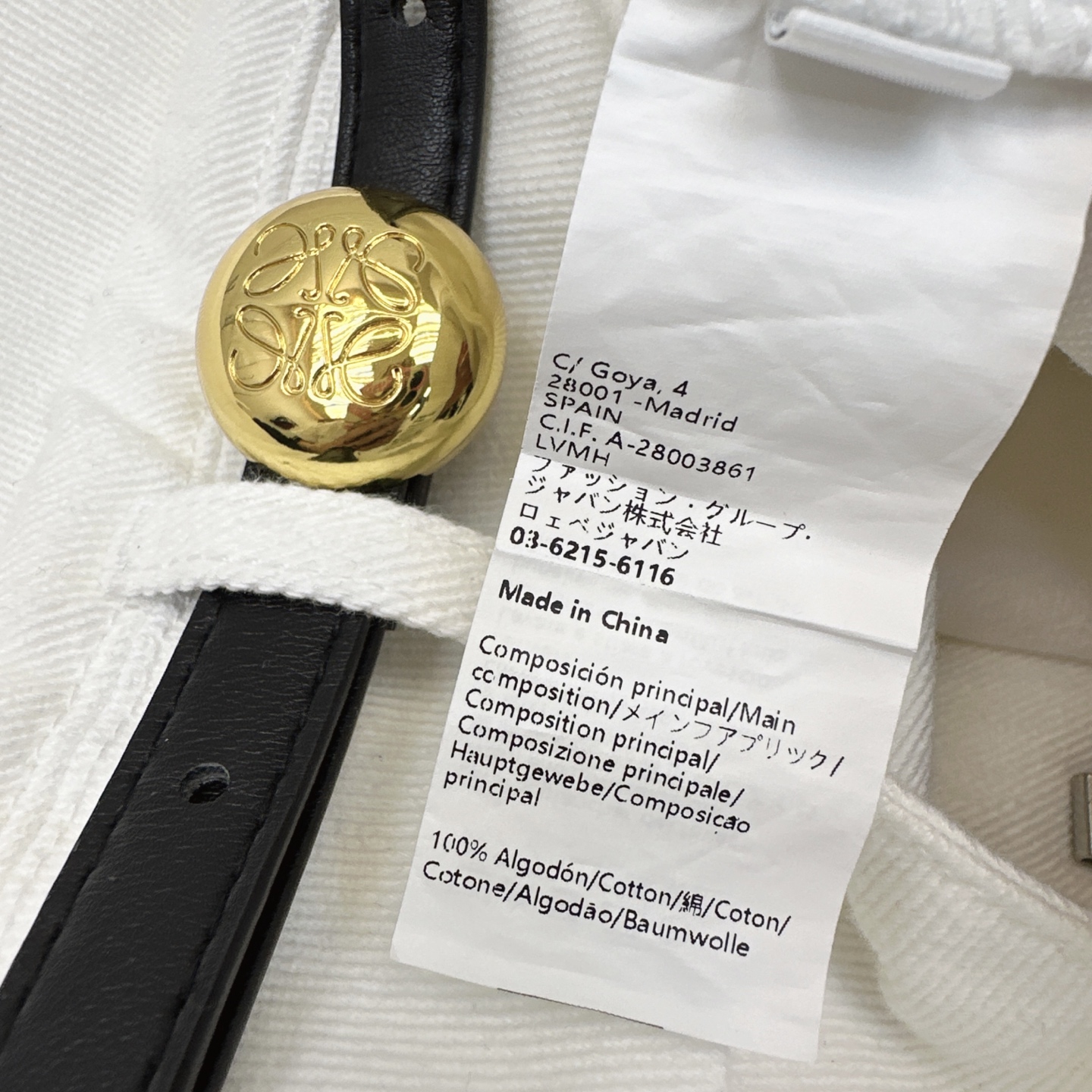 特价🉐️ ❗️现货齐码❗️不退不换❗️时髦精穿搭 Loe 25Ss————春夏最新款不规则剪裁设计牛仔半