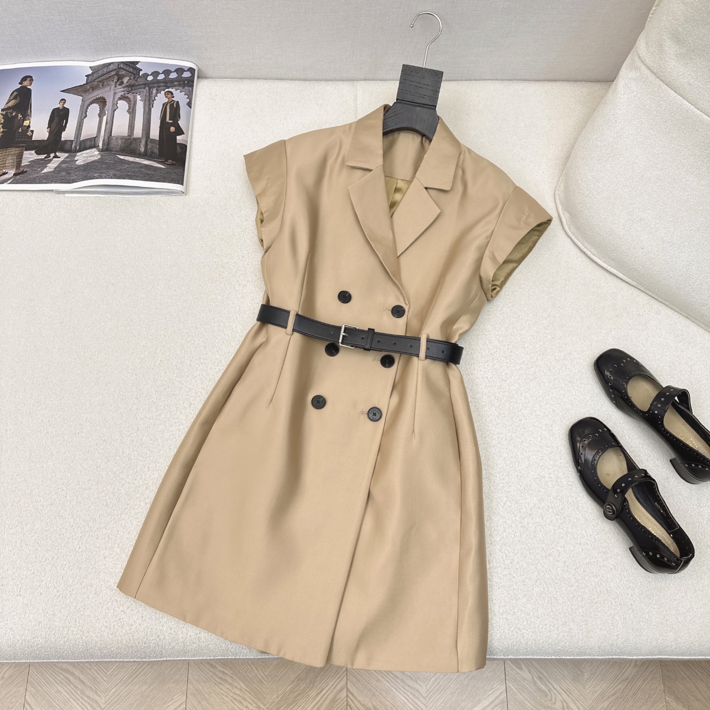Elegant Double-Breasted Dress - Timeless Style, Flattering Fit, Perfect for Any Occasion 4 i1741492007684 7154 0 2