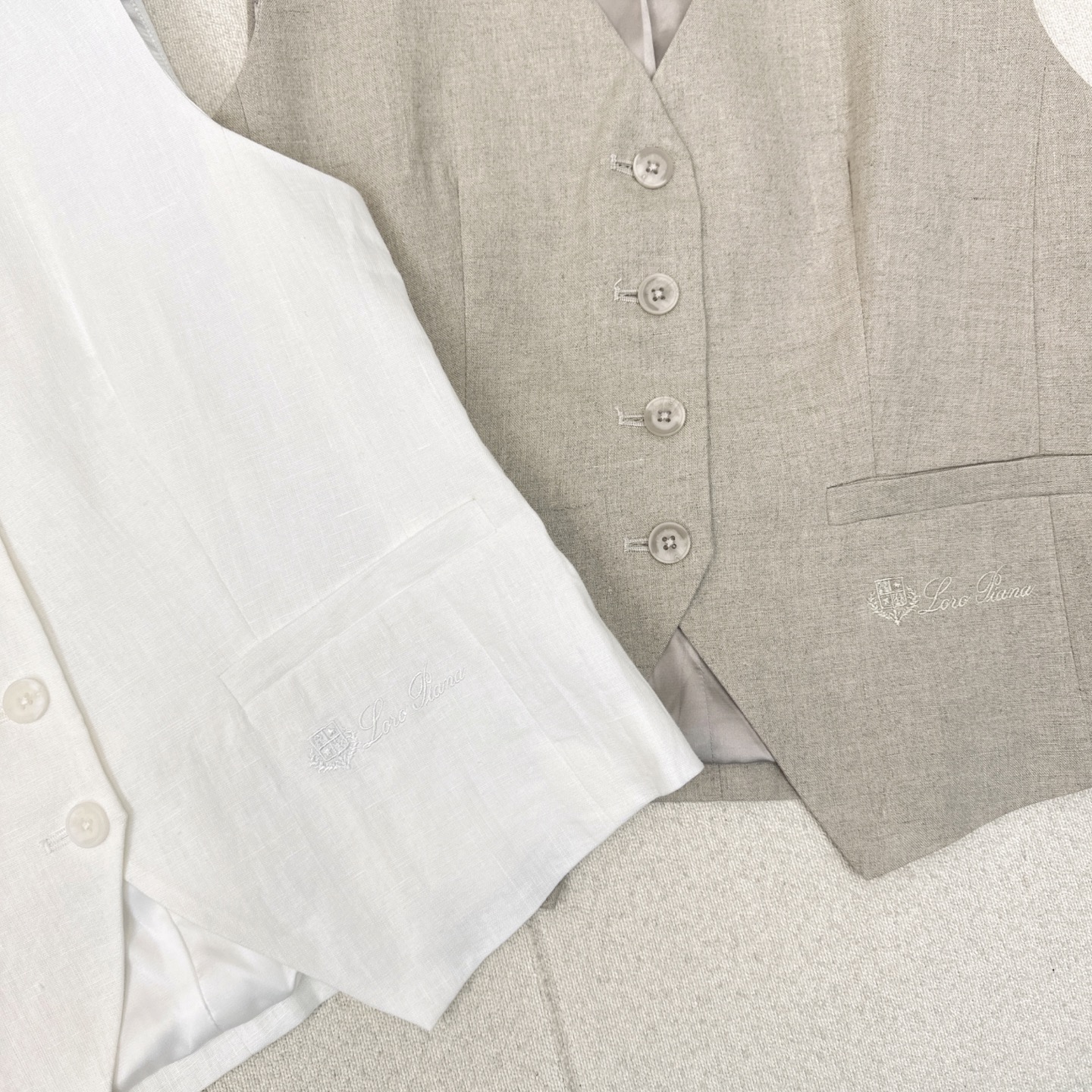 特价🉐️❗️现货齐码❗️不退不换❗️老钱风高阶通勤 实穿性超高 LP Ss————春夏最新棉麻一系列🤎宽