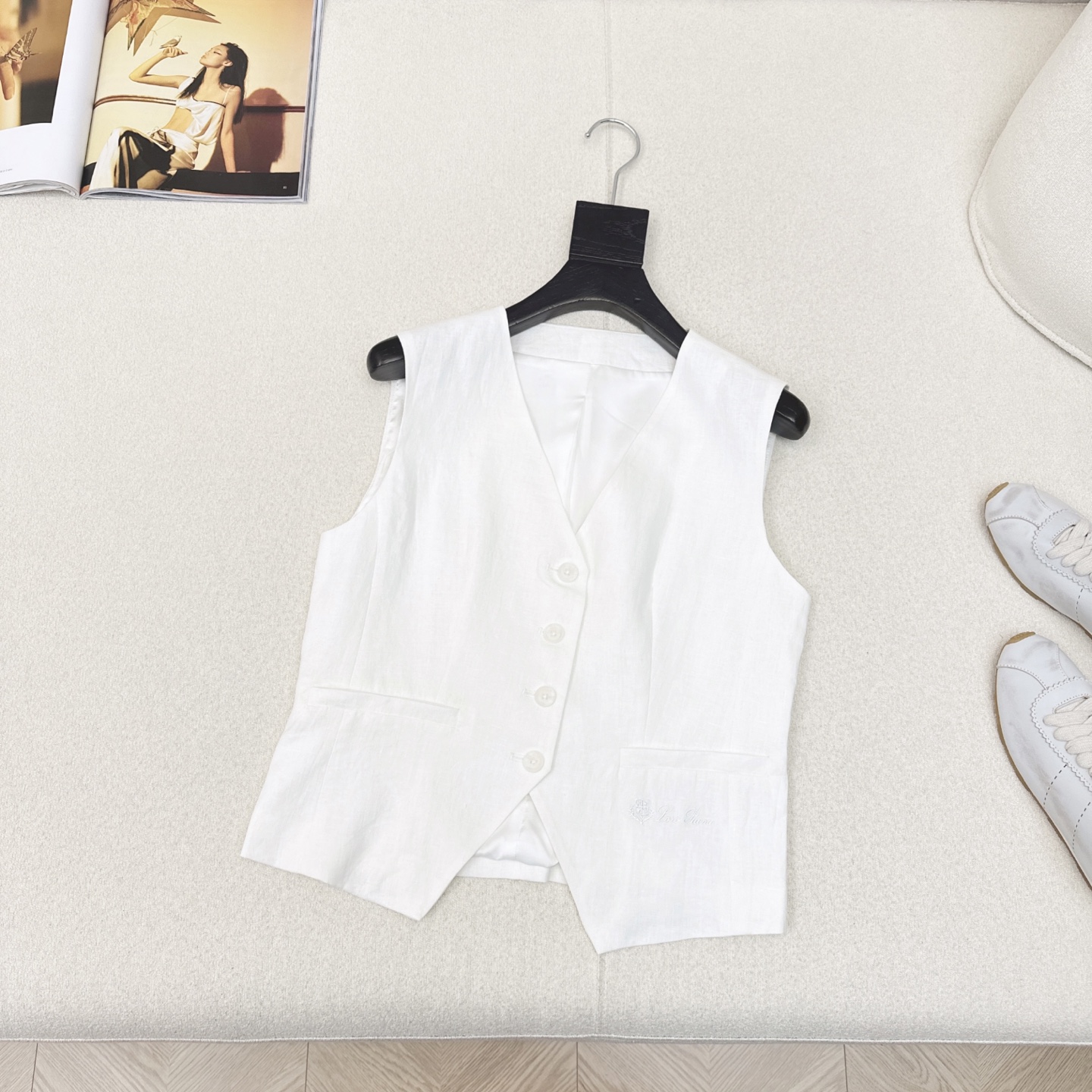 特价🉐️❗️现货齐码❗️不退不换❗️老钱风高阶通勤 实穿性超高 LP Ss————春夏最新棉麻一系列🤎宽