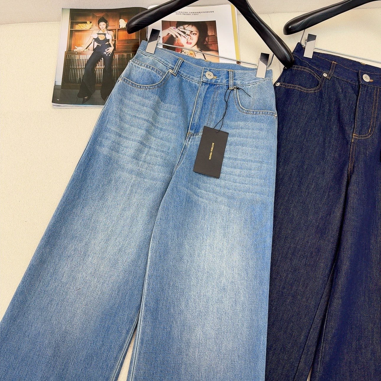 Women's Lightweight Denim Pleated Trousers - Stylish Summer Casual Pants 6 i1744696919070 8507 0 2