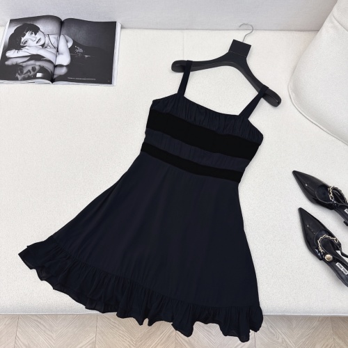 Lace Trimmed Spaghetti Strap Dress - Little Black Dress for Women 1 Lace Trimmed Spaghetti Strap Dress - Little Black Dress for Women