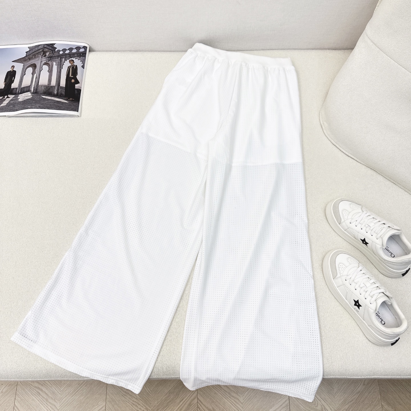 Logo Webbing Straight-Leg Pants - Lightweight & Breathable, Perfect for Spring/Summer 9 i1745901192696 2927 0 7