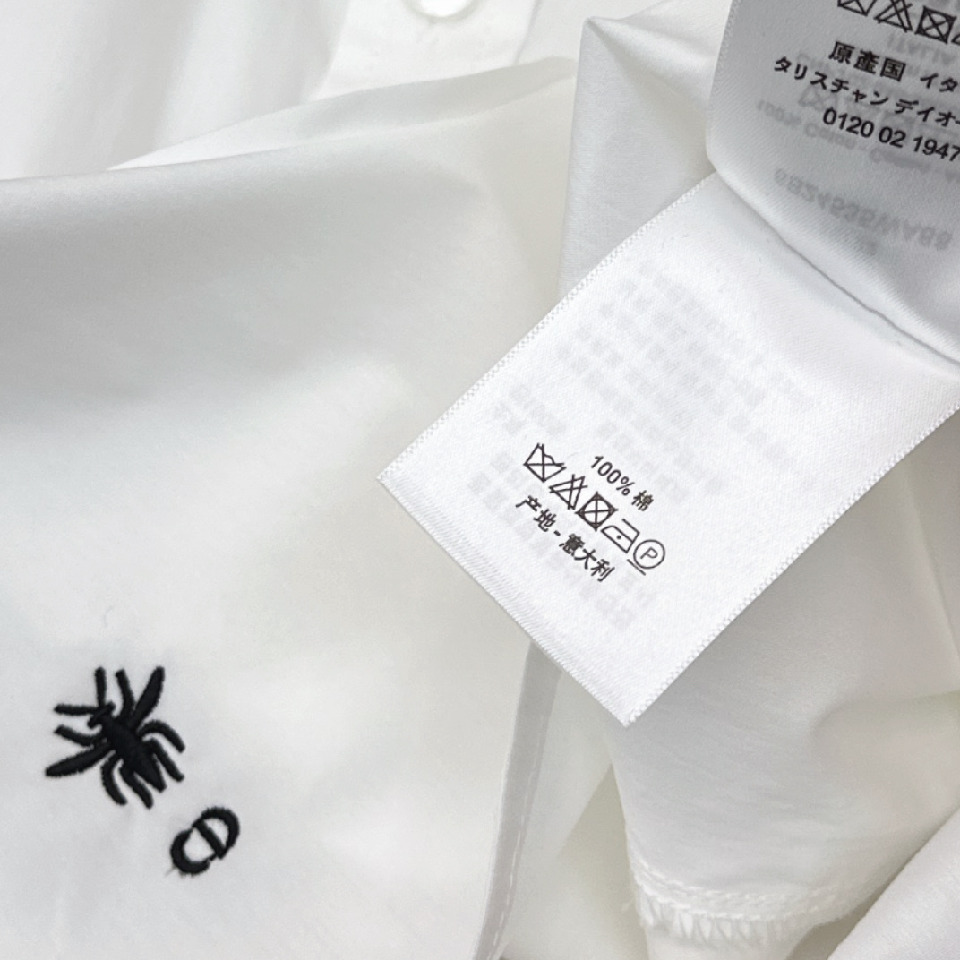 Bee Embroidered Cropped Shirt - Fresh and Stylish Spring/Summer Top 10 i1745901320799 543 0 7