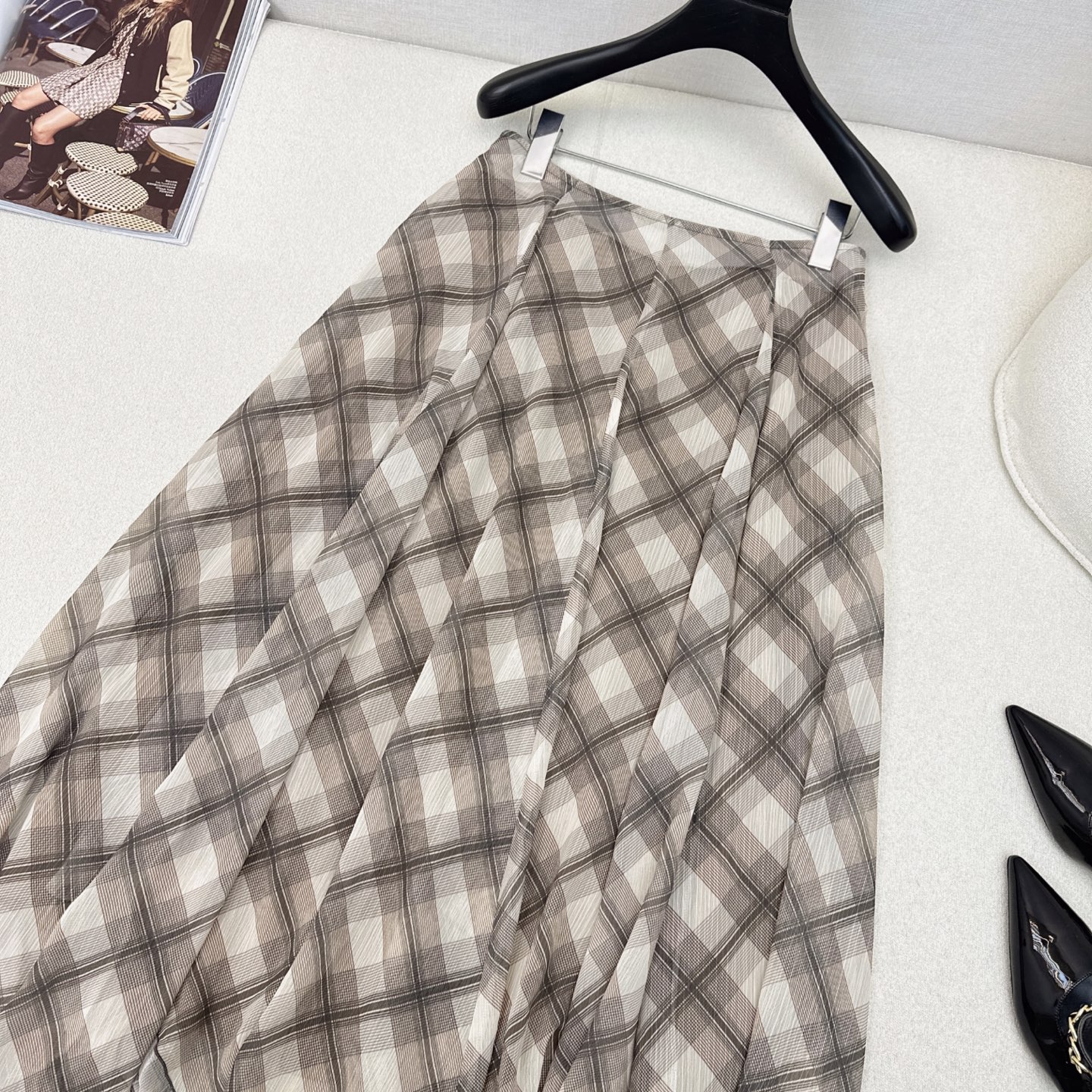 French-Style Summer Vacation Dress: Original, Scavenging, and Twirling Design Highlighted. - 图片 2