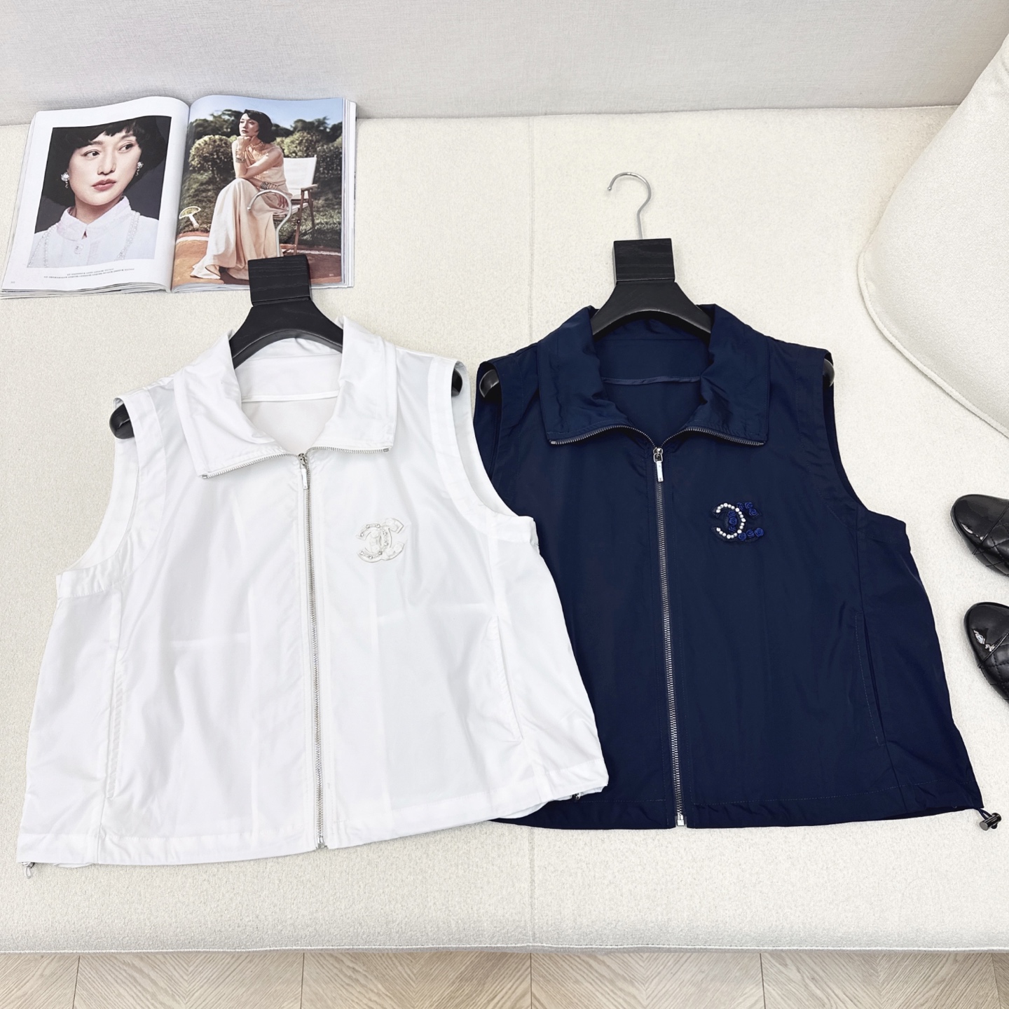 “Spring and Summer Sports Girl Fashion: Fun Nilon Suit, Horse Armor Coat” - 图片 2