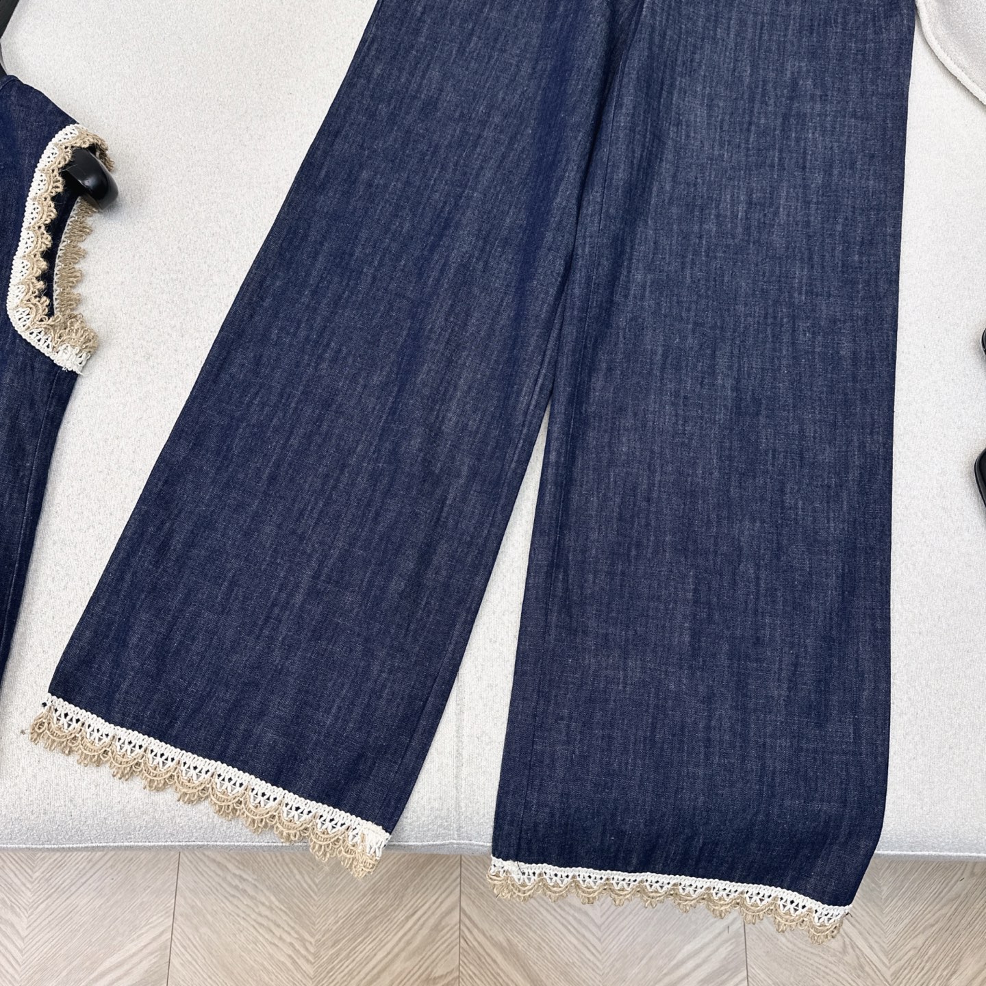 特价🉐️❗️现货齐码❗️不退不换❗️独家首发 LP Ss———春夏最新款度假南法风牛仔套装🩵无袖背心+直