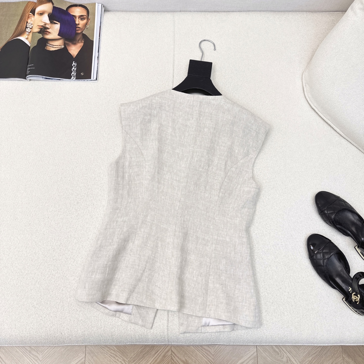 特价🉐️ ❗️齐码现货❗️不退不换❗️优雅高级感 lp🆕 25Ss———春夏最新款logo刺绣装饰套装 