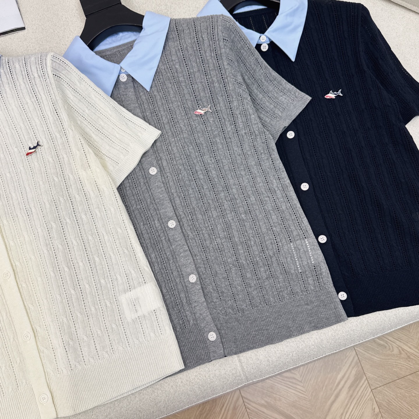 Stylish Two-Piece Knitted Short Sleeve Top - Fresh & Youthful Design 5 i1749958786391 2526 0 3