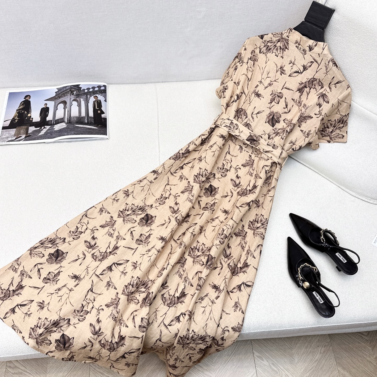 Floral Print Linen Maxi Dress - Elegant Retro Style for Spring/Summer 8 i1750564591243 9014 0 6
