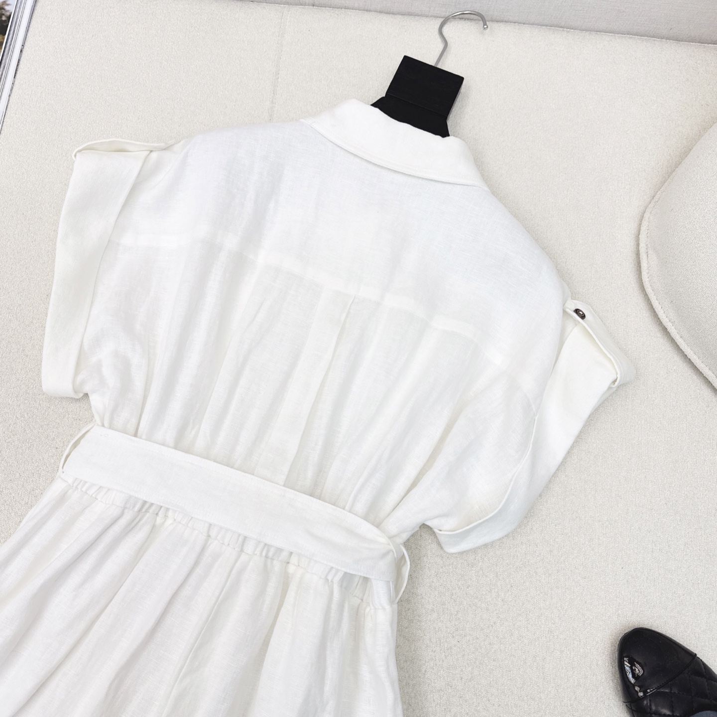 特价🉐️❗️现货齐码❗️不退不换❗️Zim 25Ss————春夏最新款慵懒时髦卷边工装连体裤🤍亚麻面料质