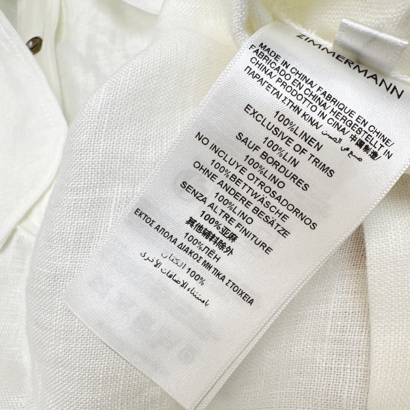 特价🉐️❗️现货齐码❗️不退不换❗️Zim 25Ss————春夏最新款慵懒时髦卷边工装连体裤🤍亚麻面料质