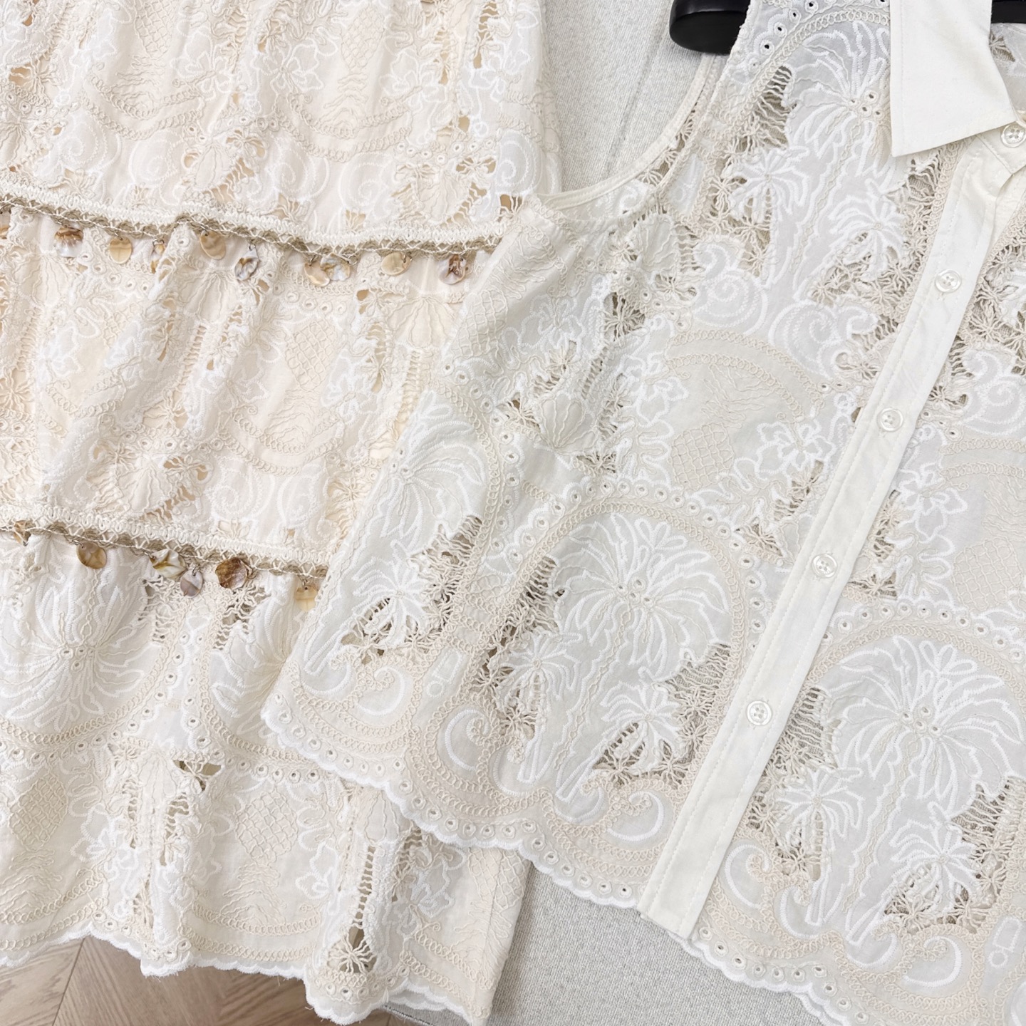 Fashion Summary: VLTN 25Ss Launch – Stylish Summer in Paris with Exclusive Shirt and Half-Skirt - 图片 5