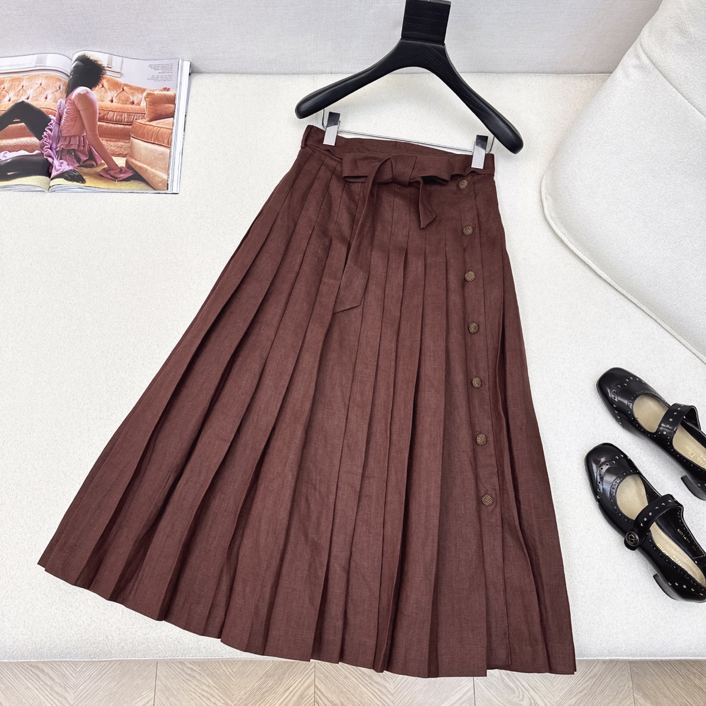High-Spirit Belt Tweezer: Stylish Import of Subsynthetics for Autumn Elegance - 图片 5