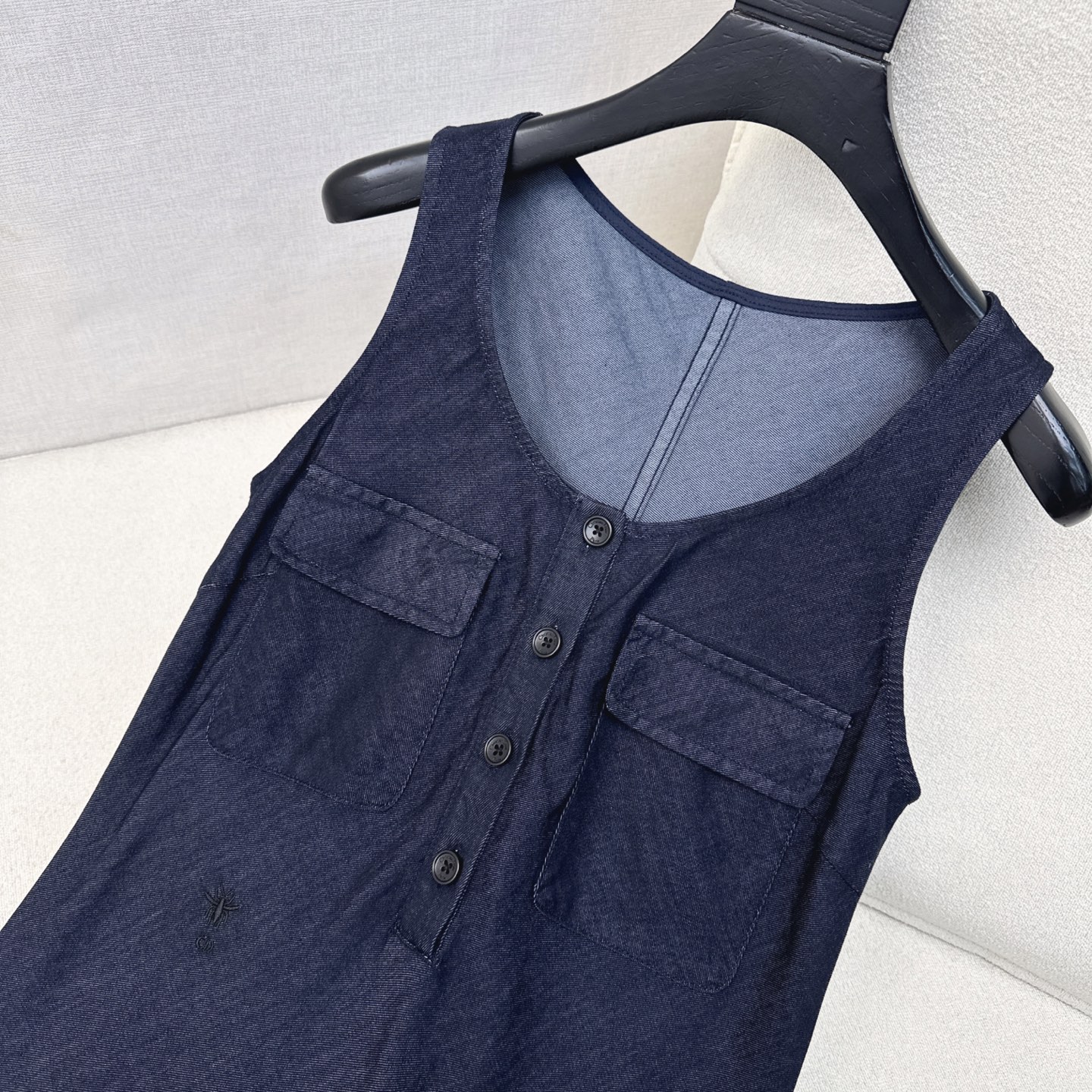 Denim Vest Dress - Slim Fit, A-Line, Early Autumn Style 4 i1751168291832 7265 0 2