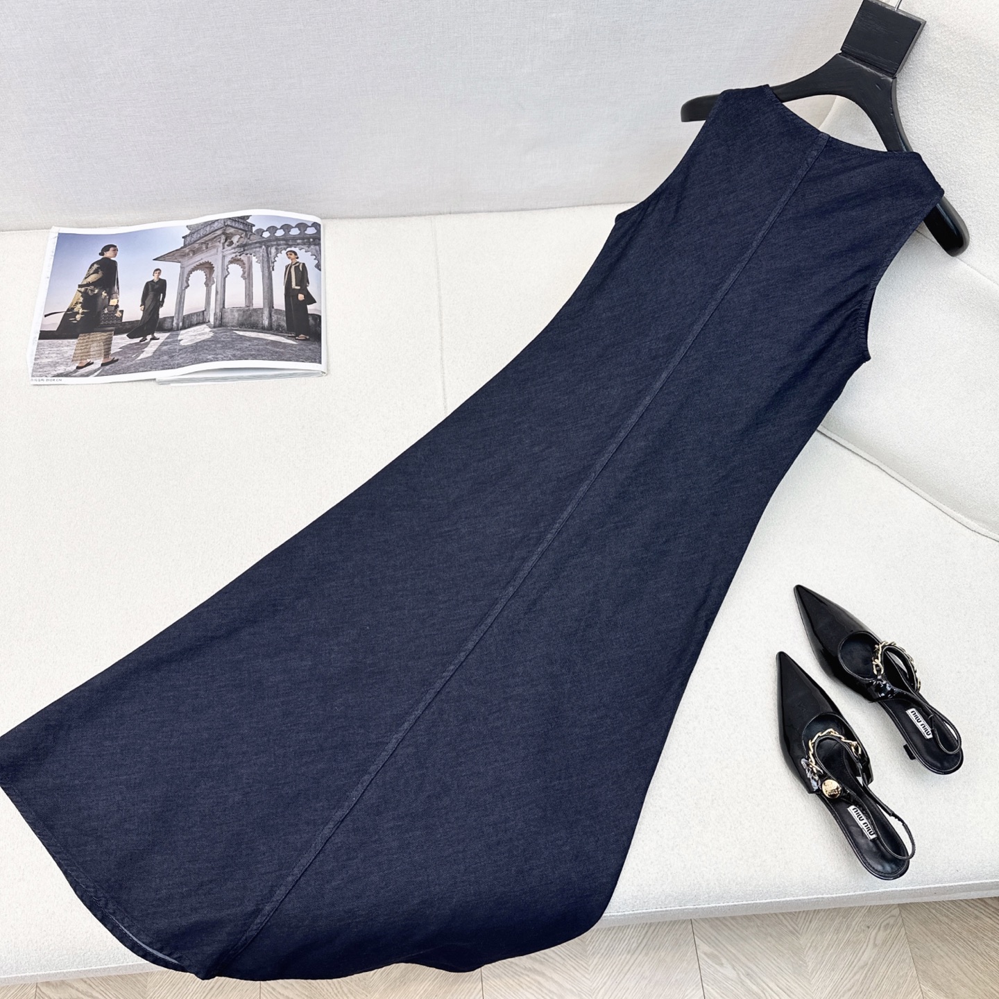 Denim Vest Dress - Slim Fit, A-Line, Early Autumn Style 9 i1751168293082 4834 0 7