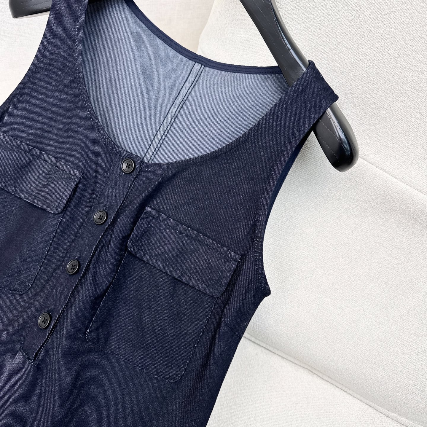 Denim Vest Dress - Slim Fit, A-Line, Early Autumn Style 5 i1751168293107 7334 0 3