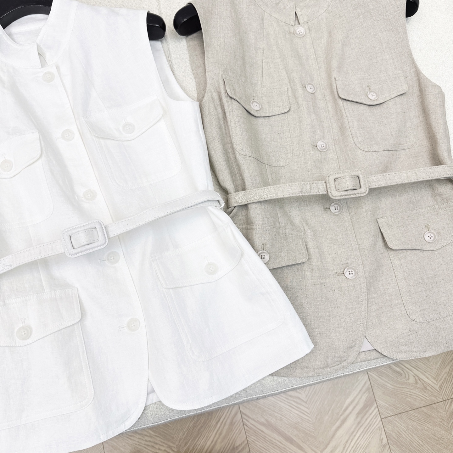 “Elegant Scavenging Dress: Imported Linen, Embroidery Details, High Quality” - 图片 4