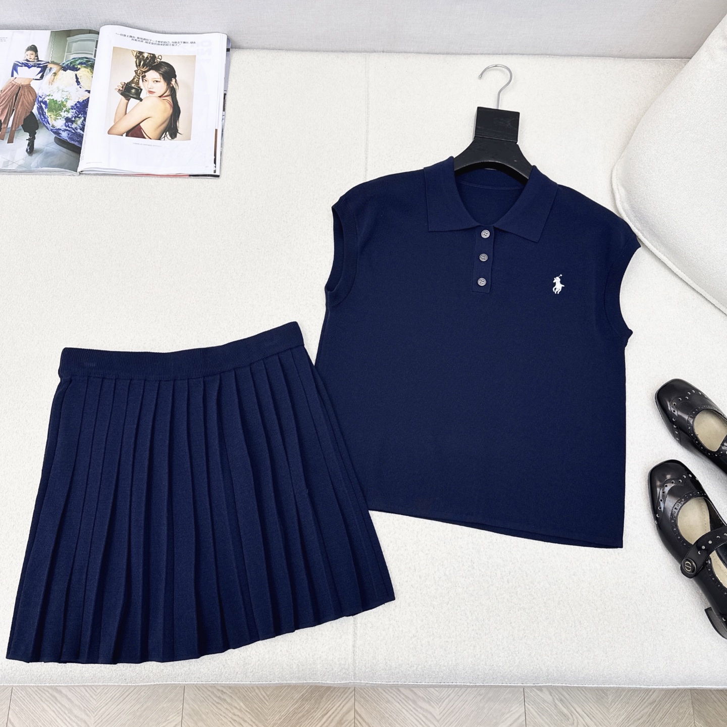 P529 original scavenging dress, exclusive packager RL 25Ss – a two-colour spot distribution sml - 图片 5