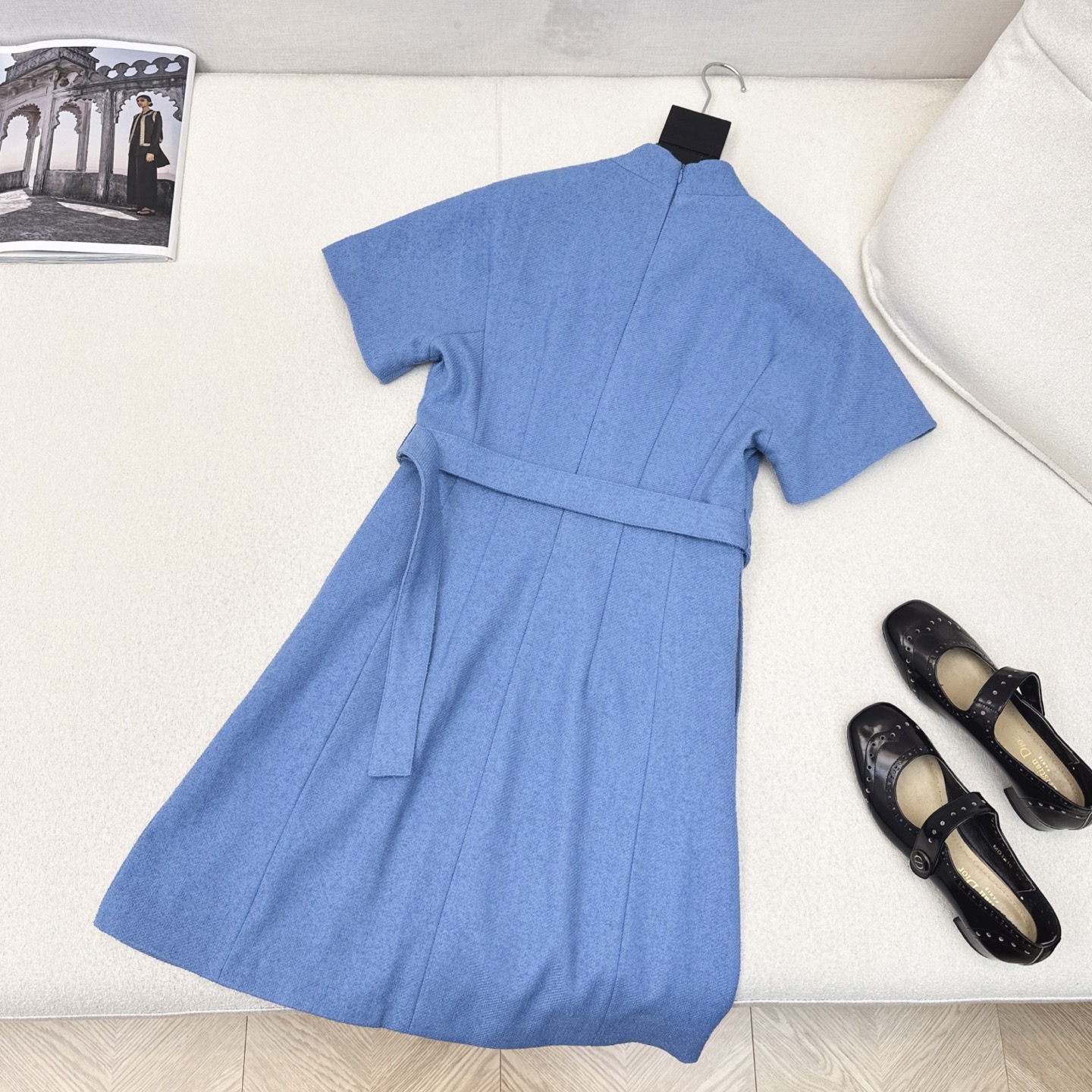 Elegant Pearl Button Little Black Dress, Classic Fit, Autumn Collection 9 i1752380137323 9108 0 7