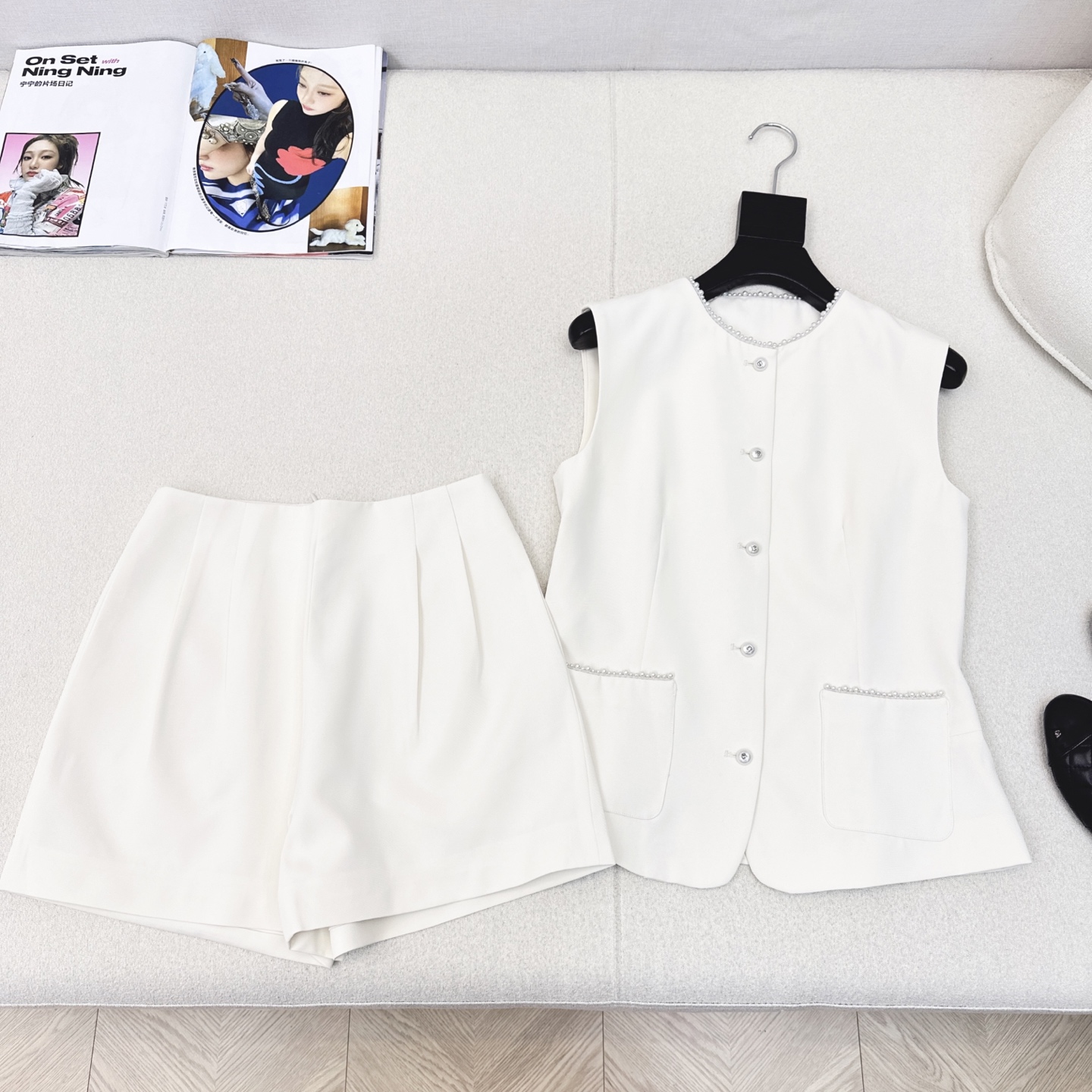 Elegant and Stylish P782 Female Dress with Fragrant Design and High-Quality Air - 图片 1