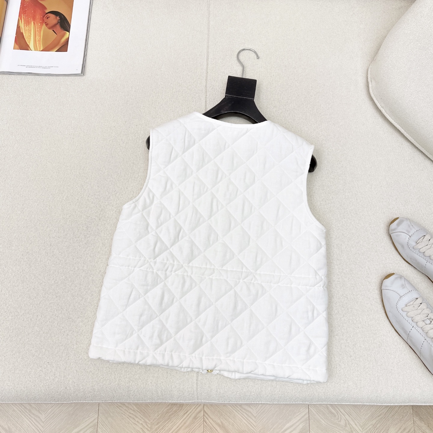 Diamond Quilted Sleeveless Vest - Lightweight Padded Gilet Outerwear 9 i1753244068173 9988 0 7