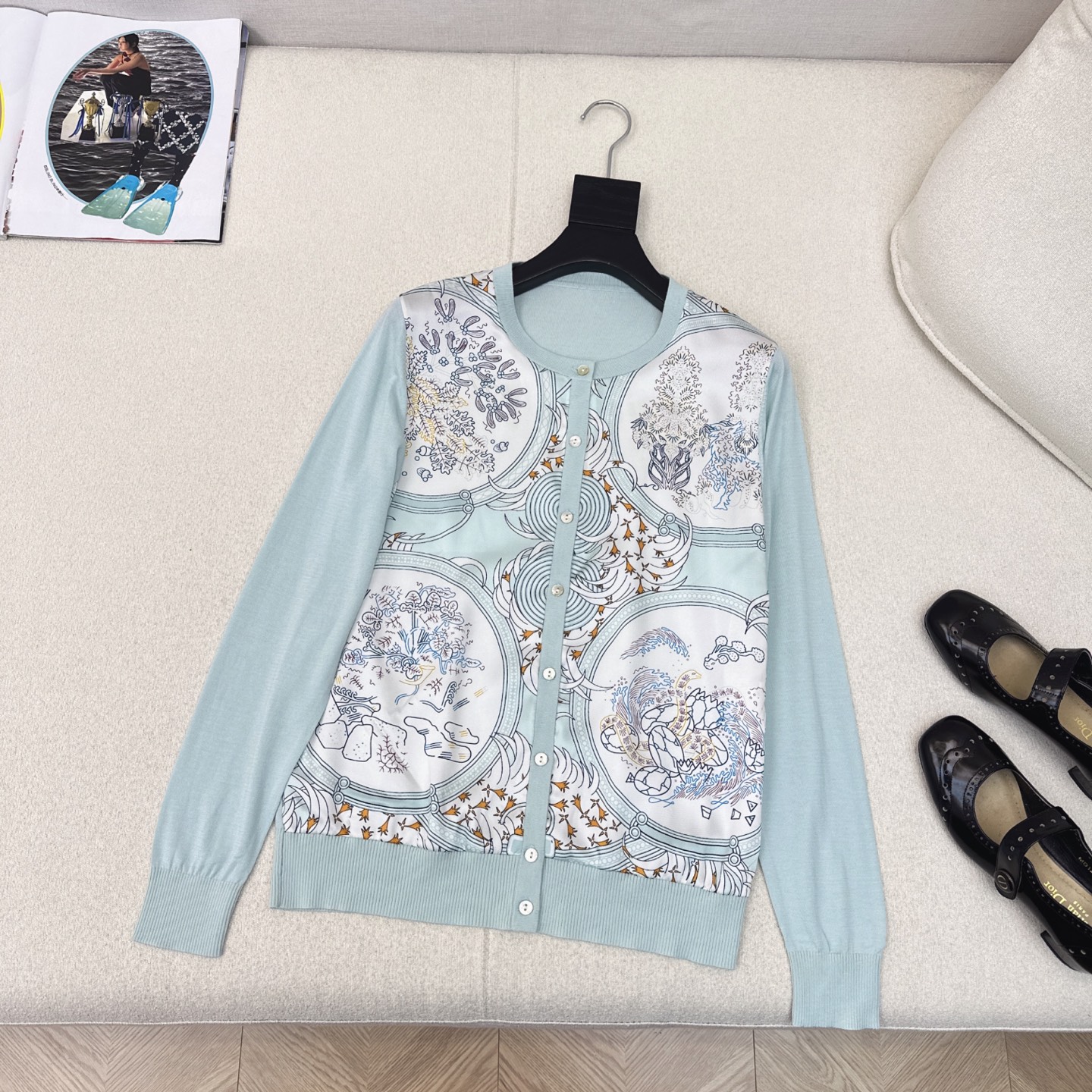 She 25Ss, the newest silk-printer in the early autumn. Sml, three colours. - 图片 6