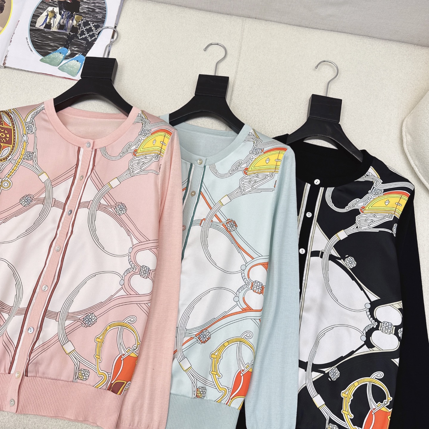 She 25Ss, the newest silk-printer in the early autumn. Sml, three colours - 图片 2