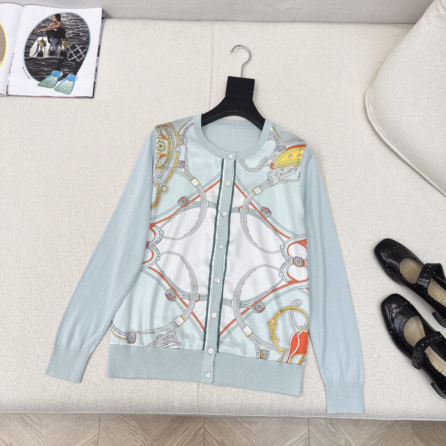 She 25Ss, the newest silk-printer in the early autumn. Sml, three colours - 图片 5