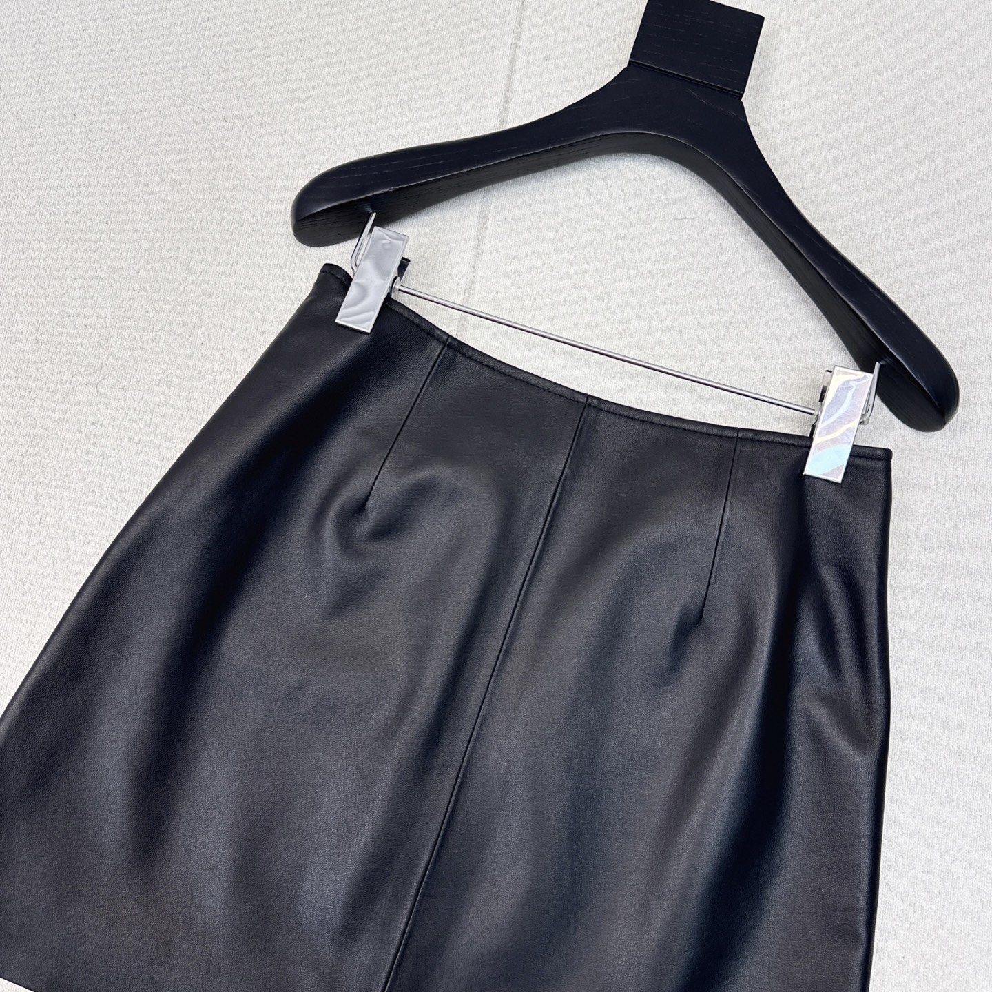 Elegant Lambskin Vest & Skirt Set - Inspired by C 25Ss, Matte Finish 9 i1753422043546 647 0 7