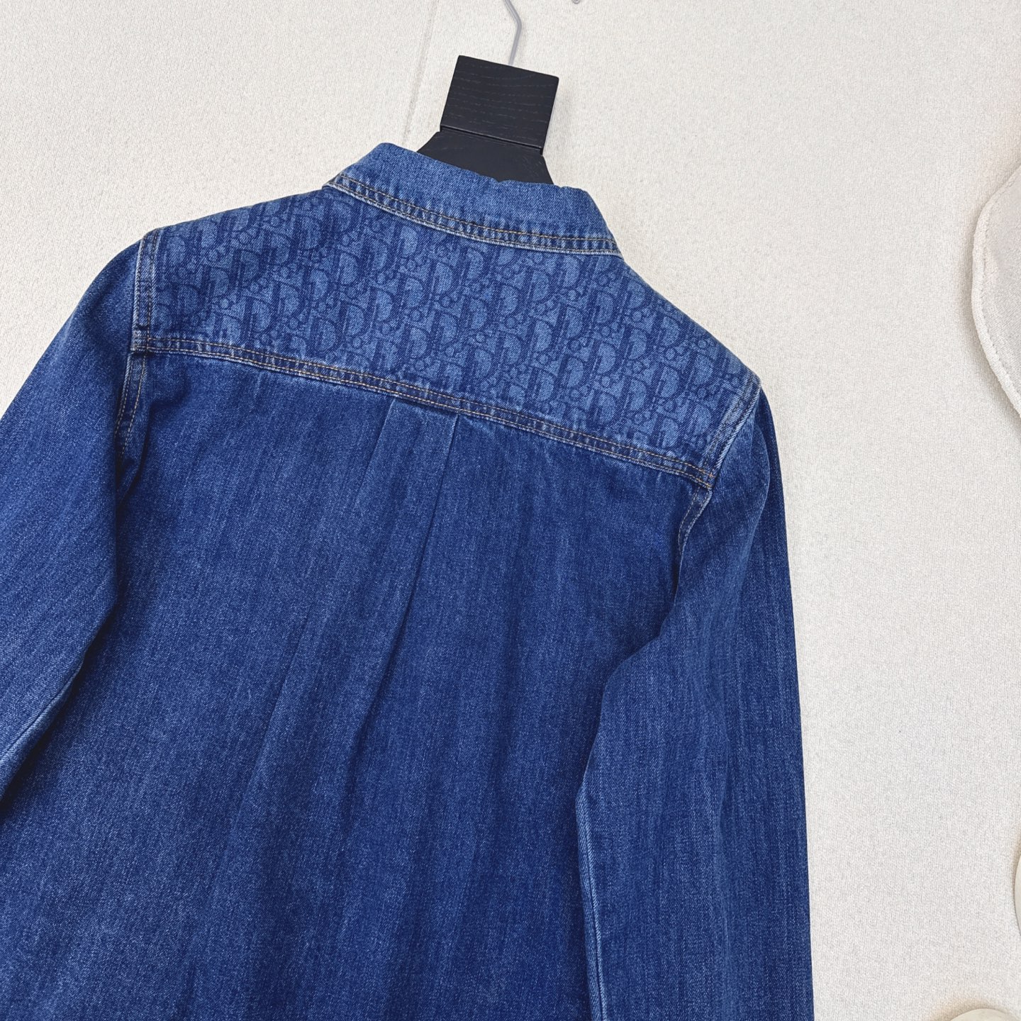 CD 25Ss———早秋最新款高级翻领牛仔衬衫 🩵yb定制logo印花牛仔面料 工艺高级又时髦 衣橱必备