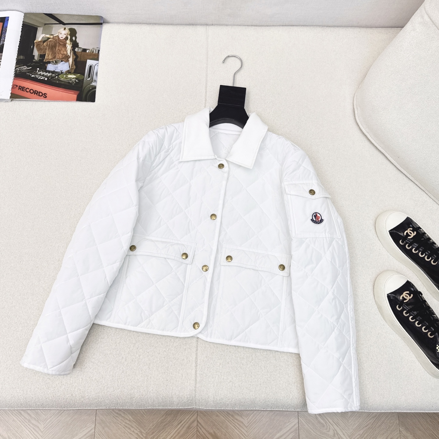 Diamond Quilted Padded Jacket - Stylish Short Cotton Coat with Pockets 9 i1754026699100 1093 0 8