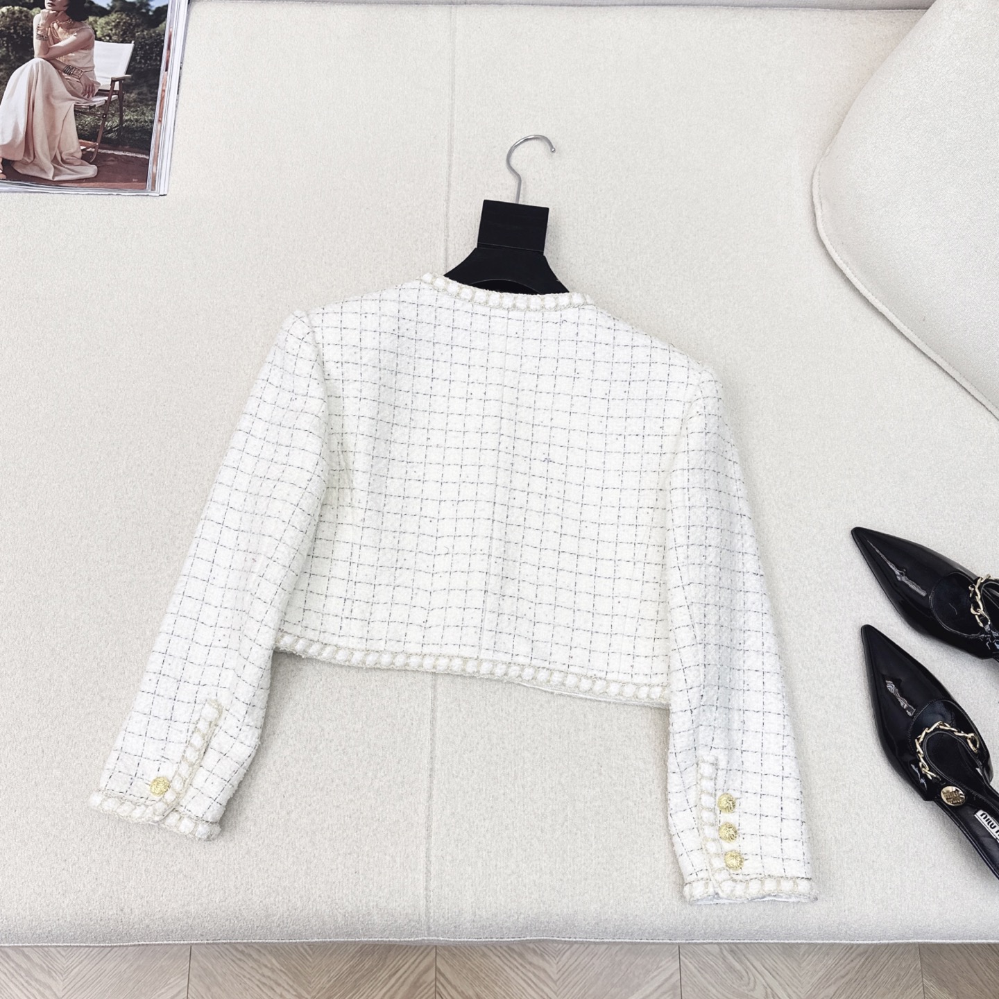 特价🉐️ ❗️现货齐码❗️不退不换❗️财阀千金系列 C家 25Ss———秋冬最新款贵气百搭编织一系列🤍无