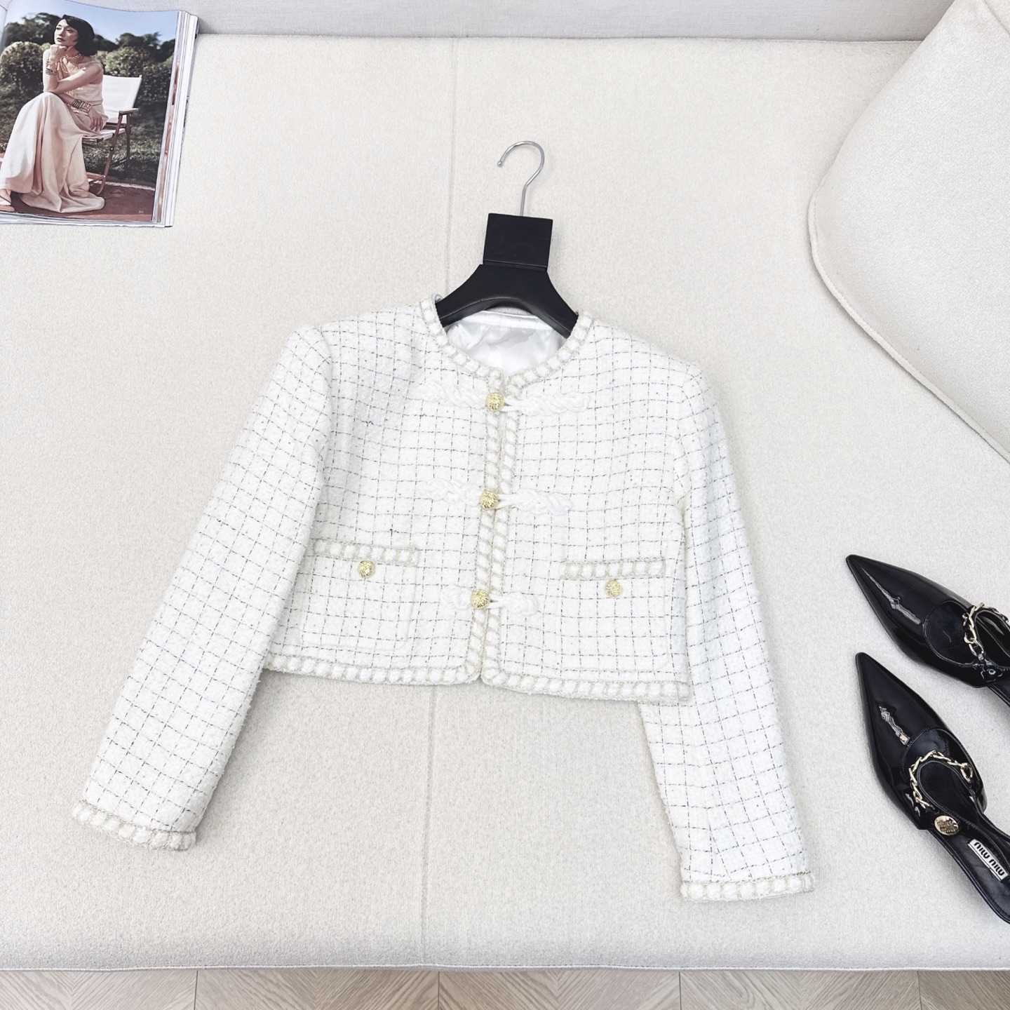 特价🉐️ ❗️现货齐码❗️不退不换❗️财阀千金系列 C家 25Ss———秋冬最新款贵气百搭编织一系列🤍无