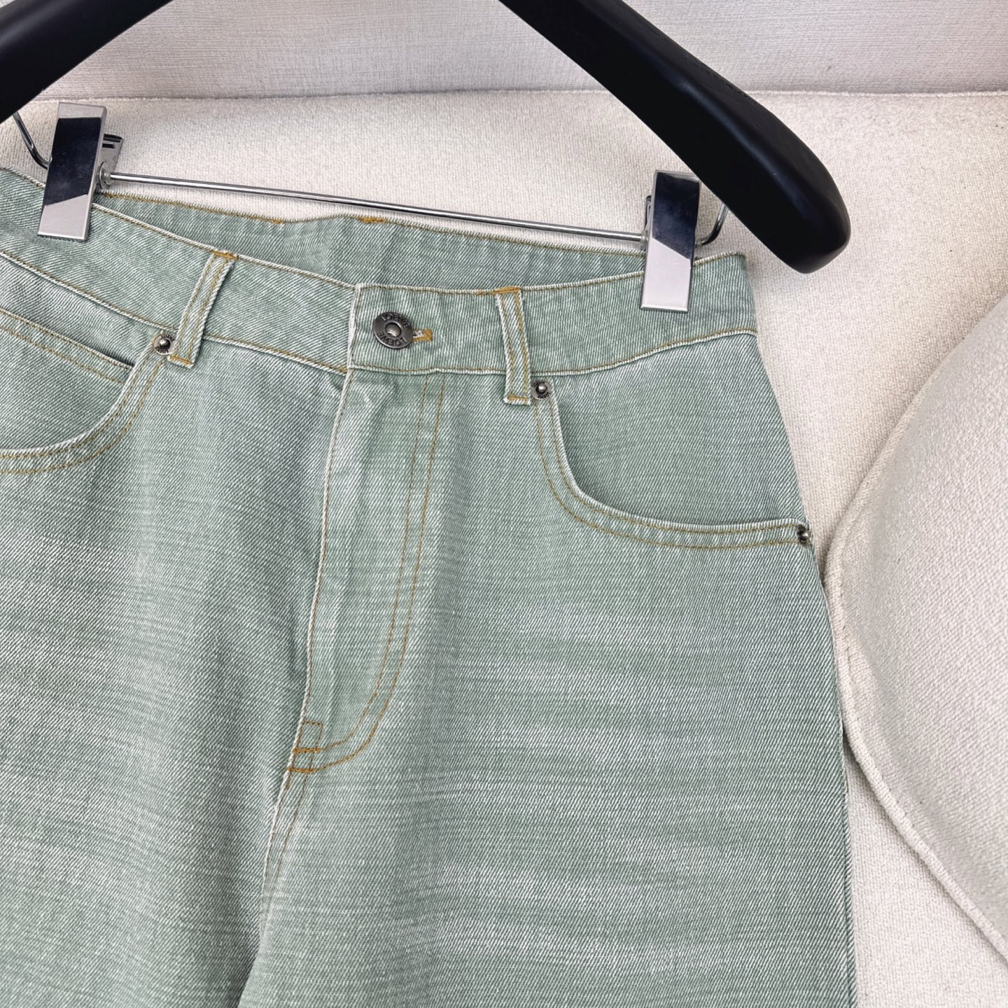 独家首发 Loe 25Ss———早秋最新款休闲时髦牛仔套装💚宽松翻领牛仔外套+直筒裤 全棉牛仔酵素洗水工