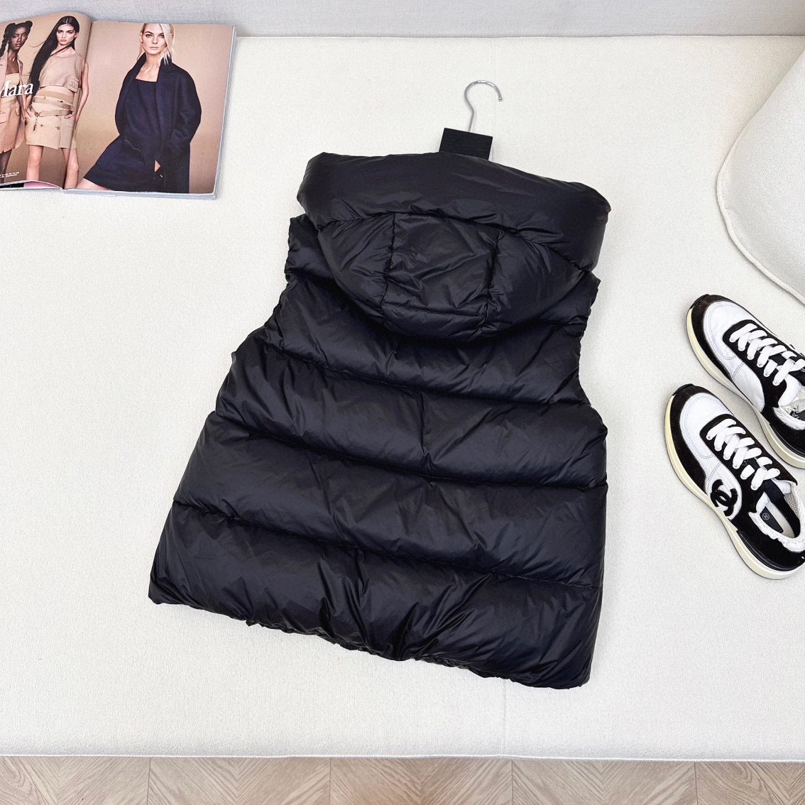 Autumn Winter Fashion: P1152 Original Femininity Suit with Dustproof Bag – Classic H-Shirt Cut & Logo Decorations - 图片 7