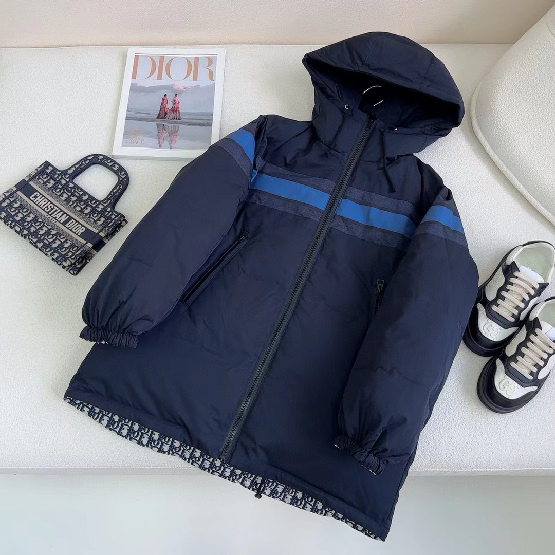 Unisex Reversible Padded D- Hooded Down Jacket with Logo Detail 8 i1754889666562 2114 0 6