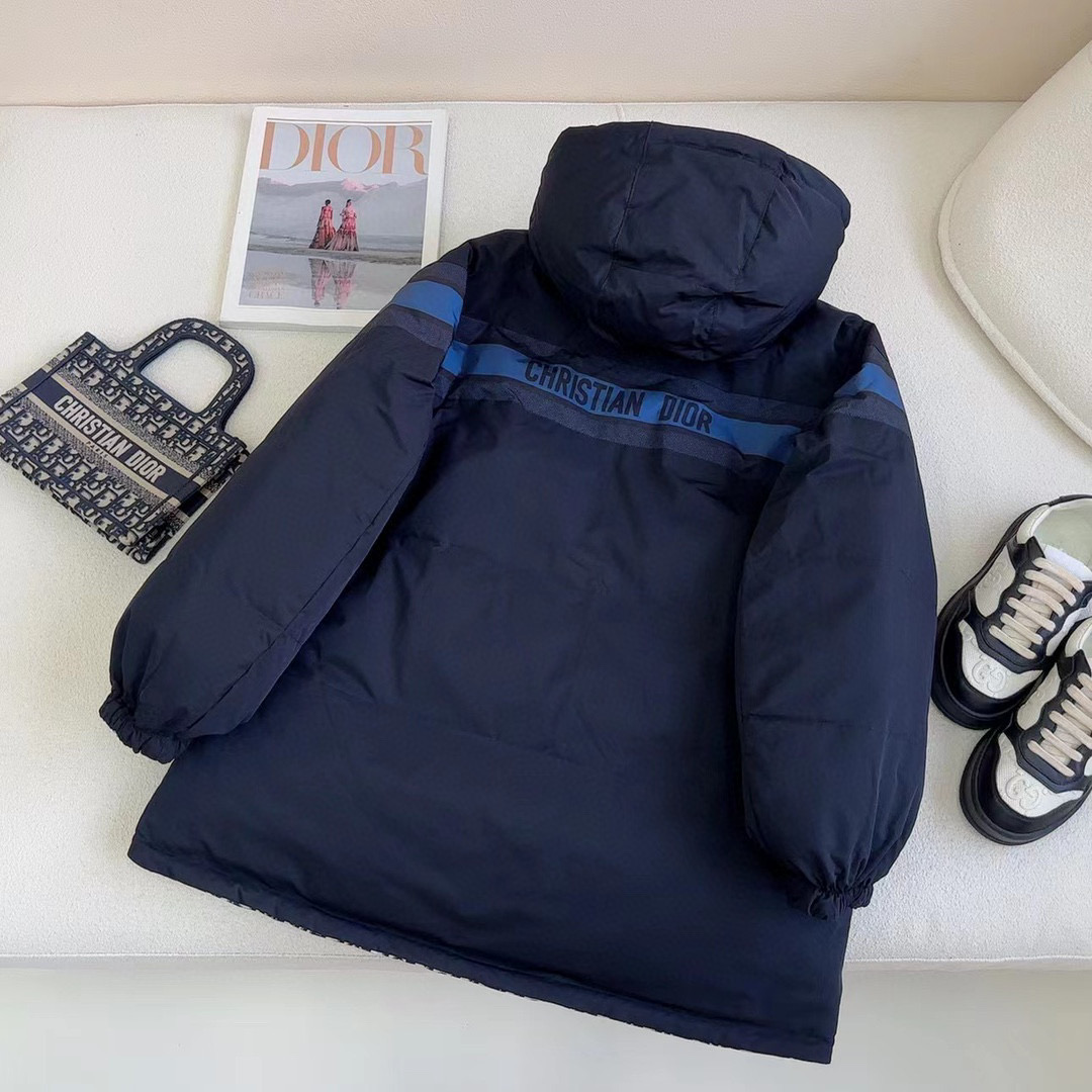 Unisex Reversible Padded D- Hooded Down Jacket with Logo Detail 10 i1754889666563 8646 0 8