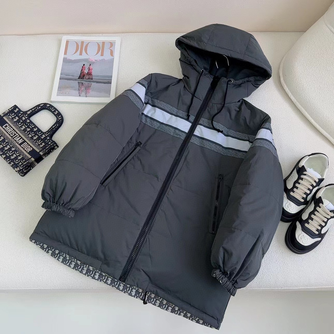 D* Classic Oblique Logo Hooded Down Jacket, Reversible, Unisex, 25SS 8 i1754889755332 9511 0 6