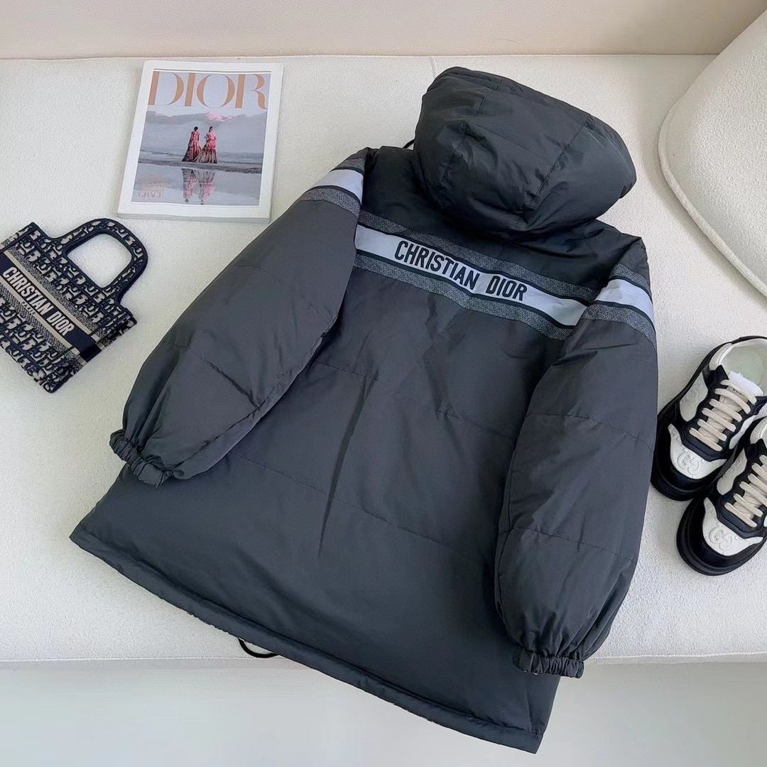 D* Classic Oblique Logo Hooded Down Jacket, Reversible, Unisex, 25SS 10 i1754889756380 8174 0 8