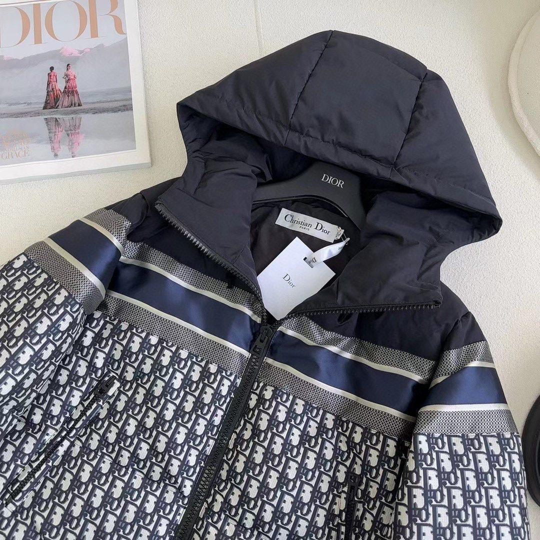 Diorior Women's Classic Oblique Quilted Down Puffer Jacket 4 i1754889962475 9722 0 2