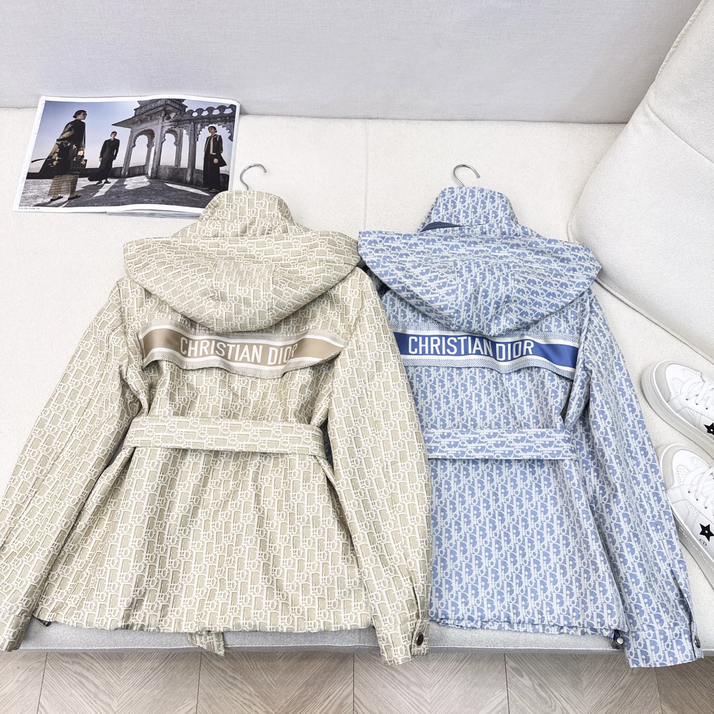 特价🉐️ ❗️现货齐码❗️不退不换❗️独家首发 爆单系列款 CD 25Ss———最新款满D提花连帽中长款