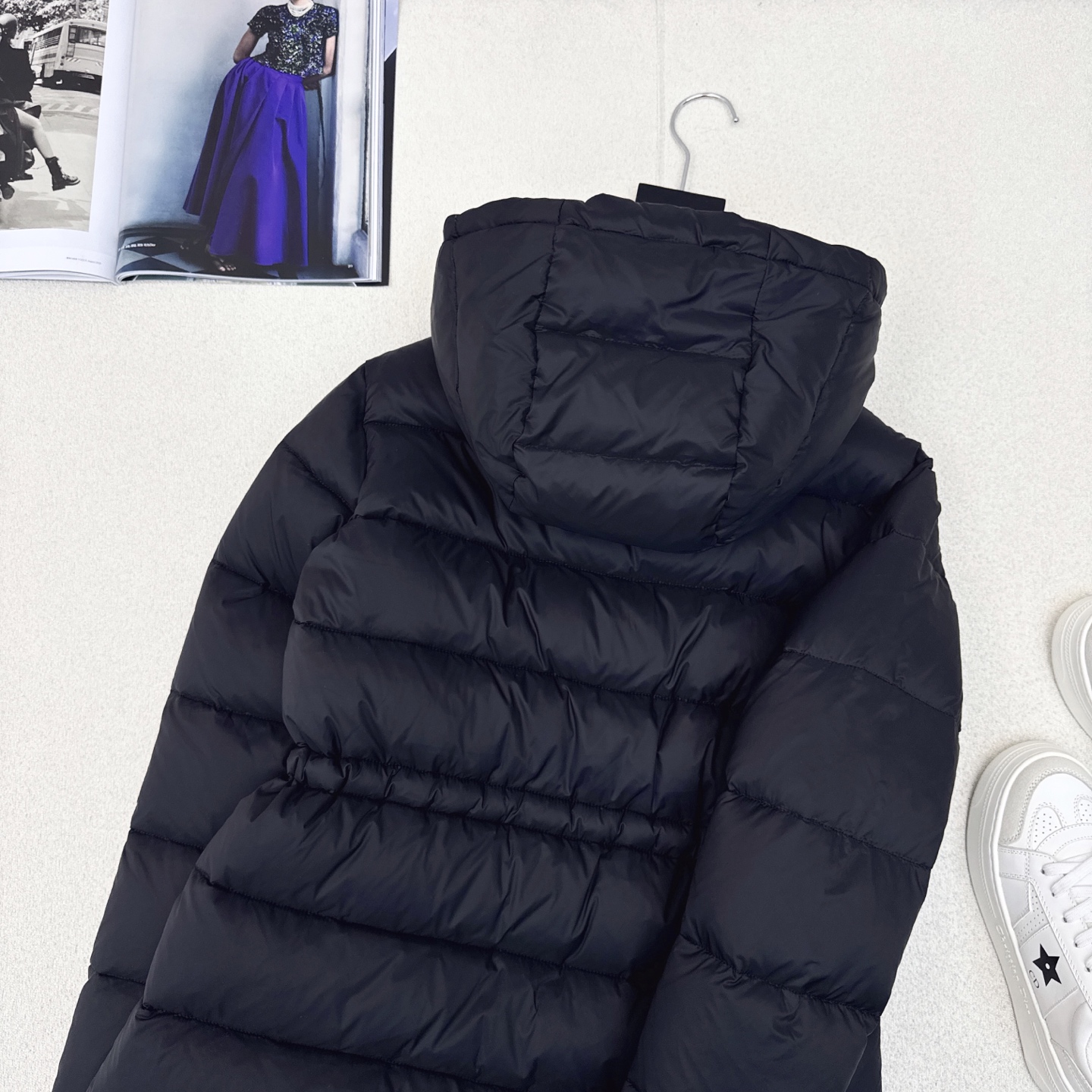 独家首发 原单品质 Bur 25Ss————秋冬最新款连帽抽绳收腰羽绒服🖤国标进口90白鹅绒填充 闭眼入