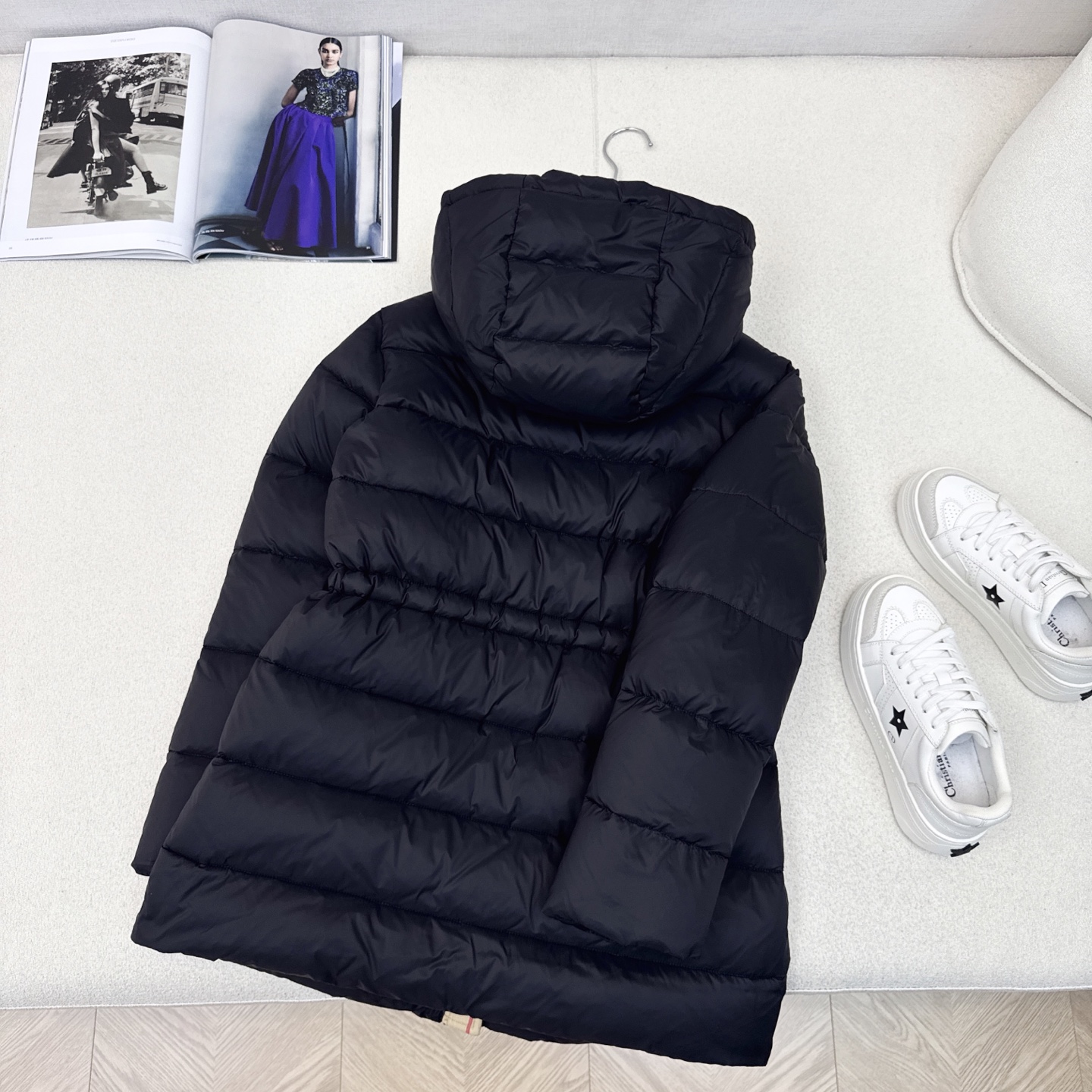 独家首发 原单品质 Bur 25Ss————秋冬最新款连帽抽绳收腰羽绒服🖤国标进口90白鹅绒填充 闭眼入