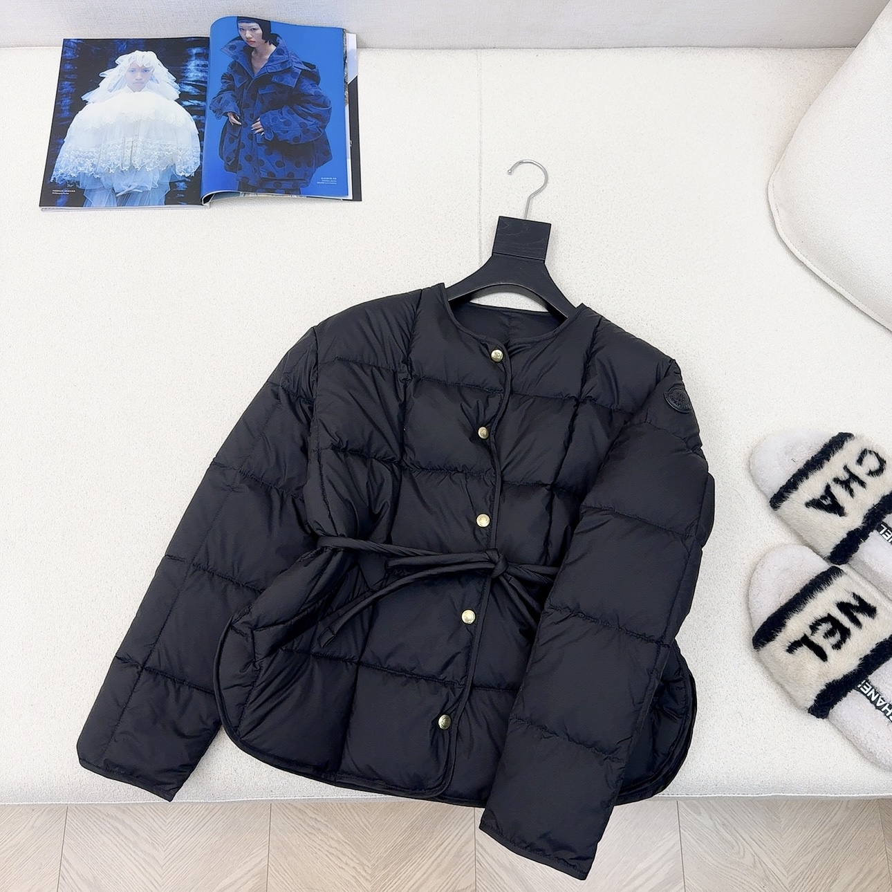 时髦达人必备 原单品质 MC 25Ss————秋冬最新款软绵绵面包服羽绒圆领外套 🤍高定哑光面料  国标