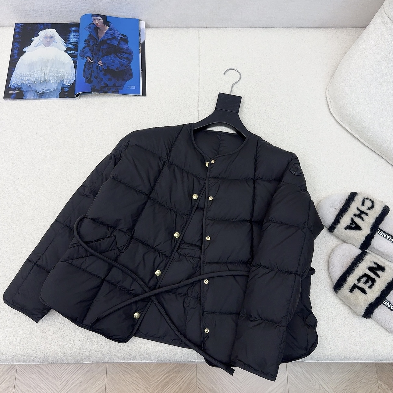 时髦达人必备 原单品质 MC 25Ss————秋冬最新款软绵绵面包服羽绒圆领外套 🤍高定哑光面料  国标