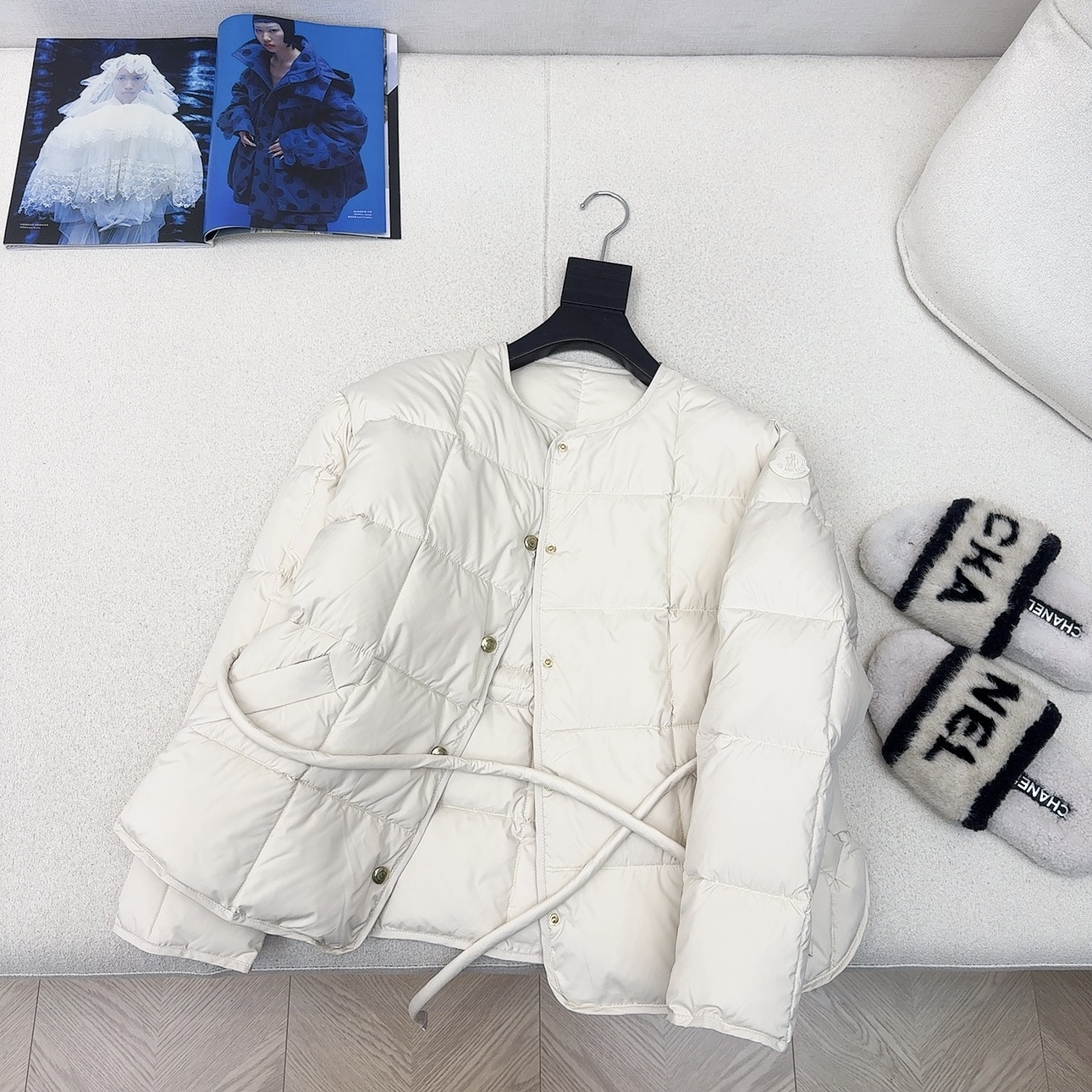 时髦达人必备 原单品质 MC 25Ss————秋冬最新款软绵绵面包服羽绒圆领外套 🤍高定哑光面料  国标