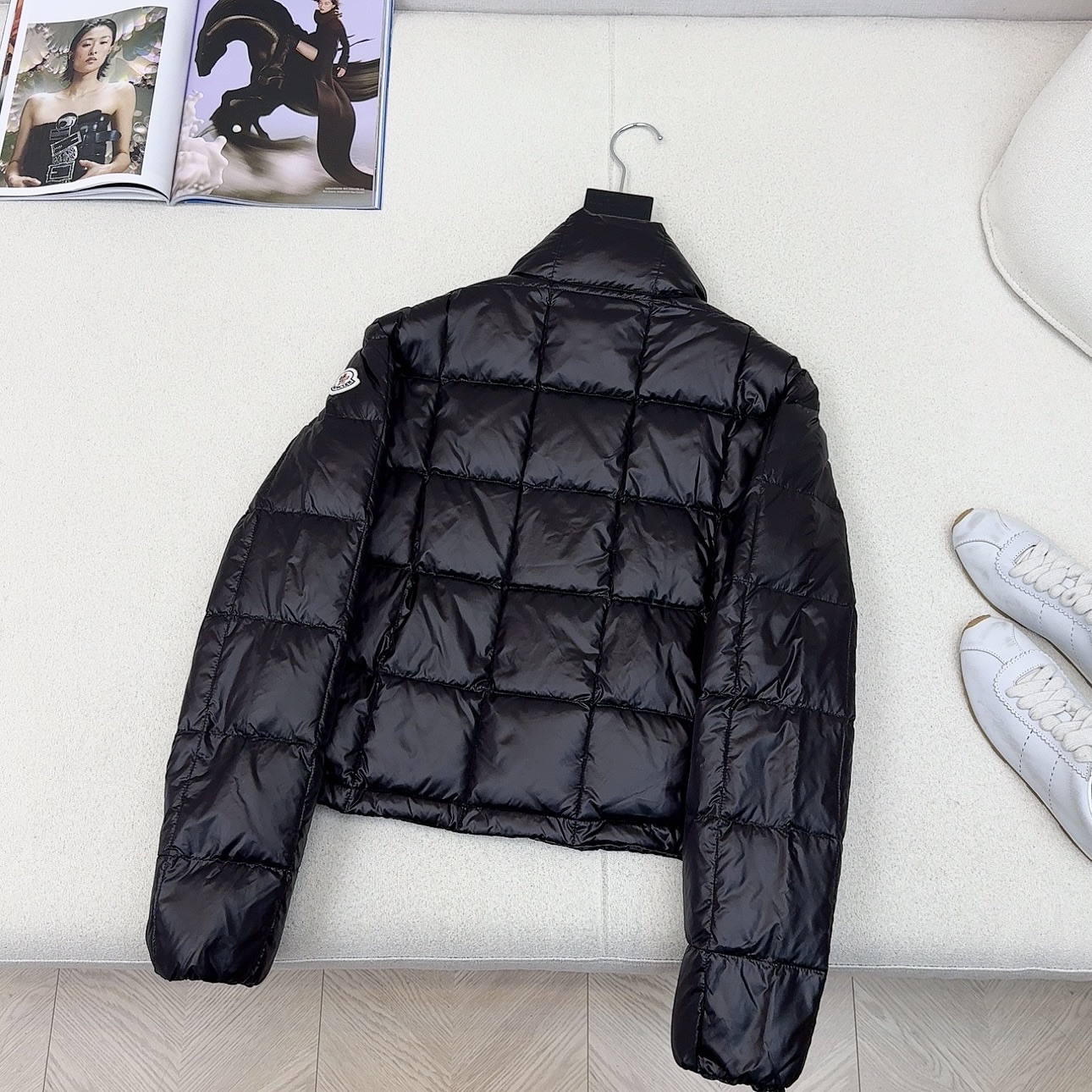重磅编织系列 原单品质 MC 25Ss———秋冬新品编织拼接羽绒服外套🤍立体剪裁版型设计 时髦又帅气 国